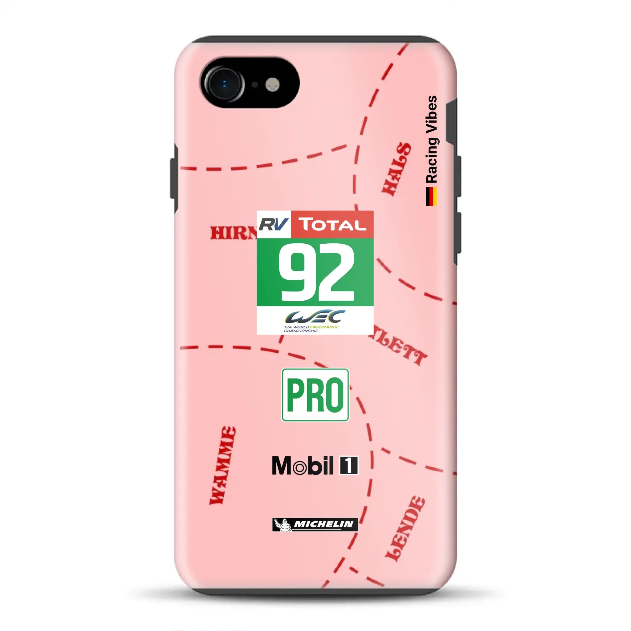 Pink Pig Porsche RSR Livery – Custom Premium Case for iPhone