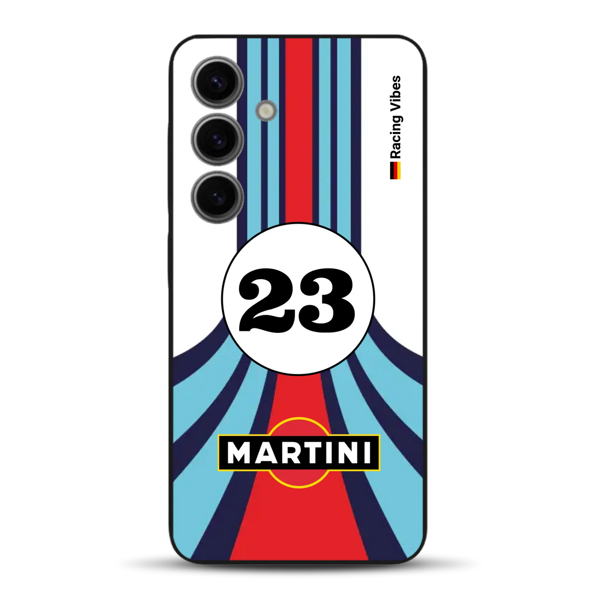 Martini Porsche Livery #1 - Custodia per cellulare personalizzata per Samsung