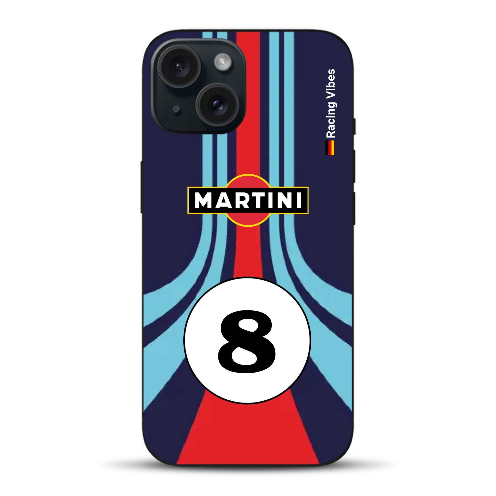 Martini Porsche Livery #2 - Individuelle Handyhülle für iPhone
