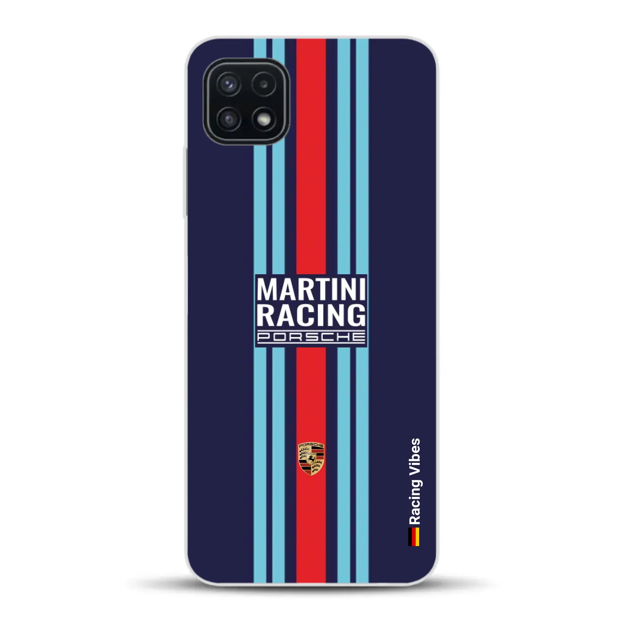 Martini Porsche Livery #2 - Custodia per cellulare personalizzata per Samsung