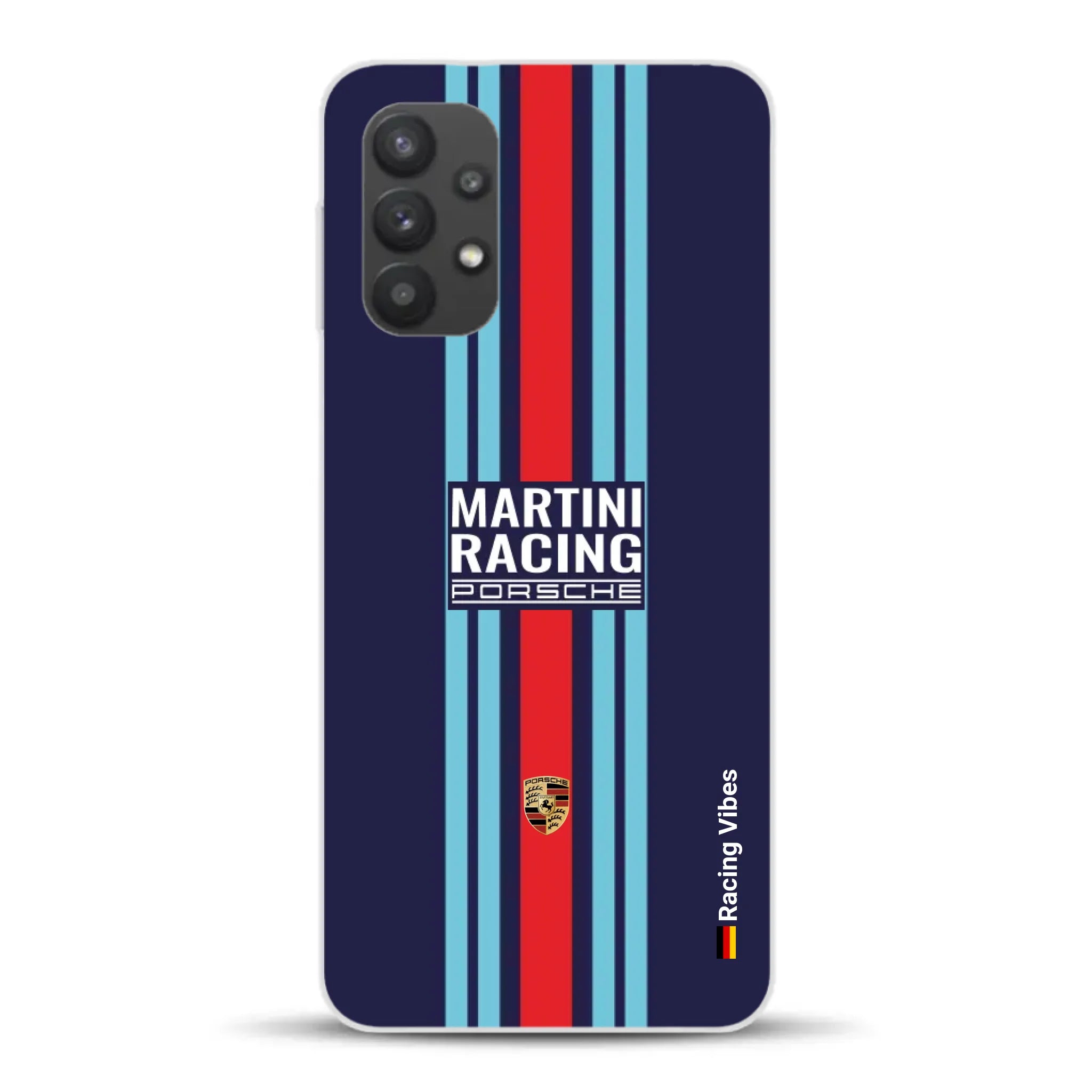 Martini Porsche Livery #2 - Custodia per cellulare personalizzata per Samsung