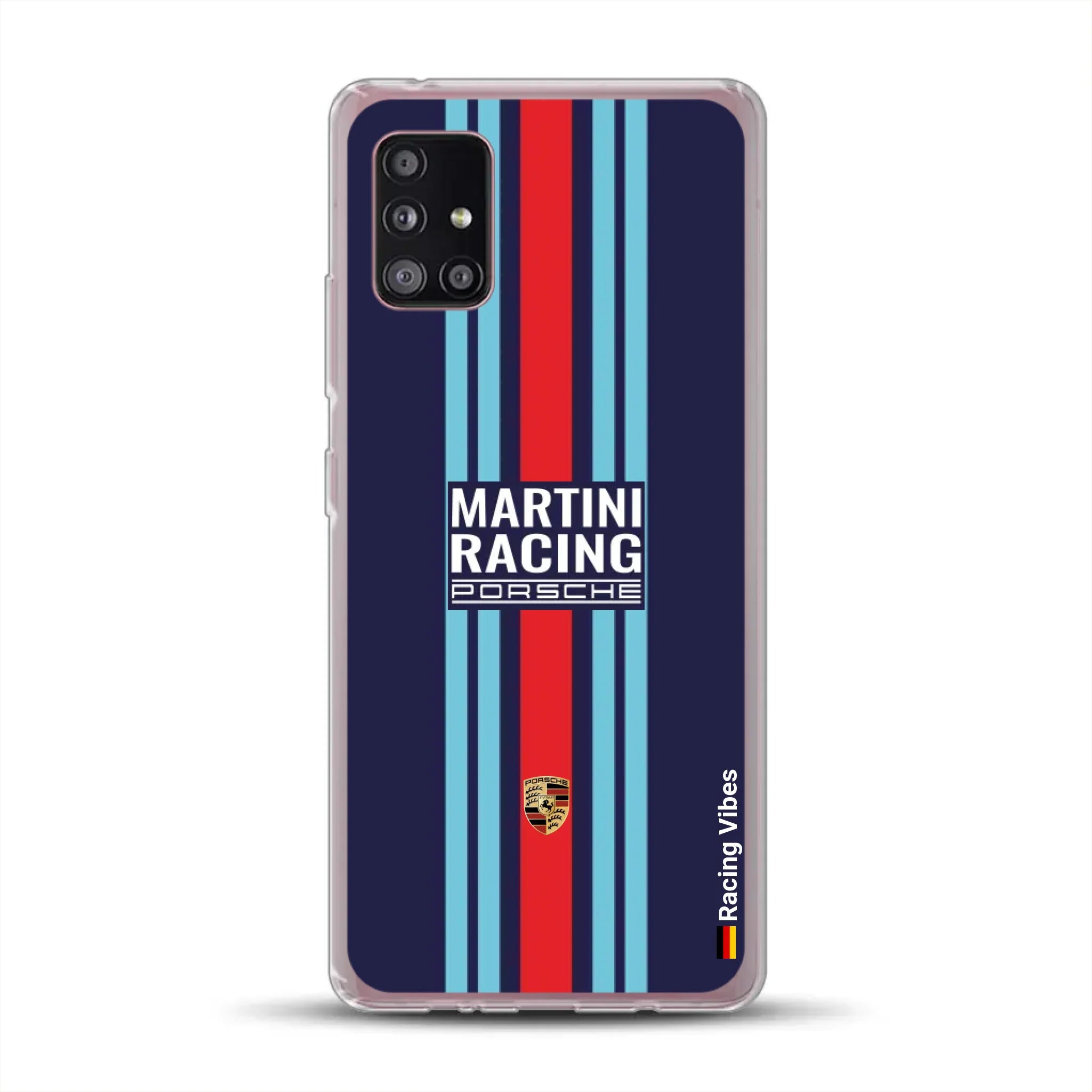 Martini Porsche Livery #2 - Custodia per cellulare personalizzata per Samsung