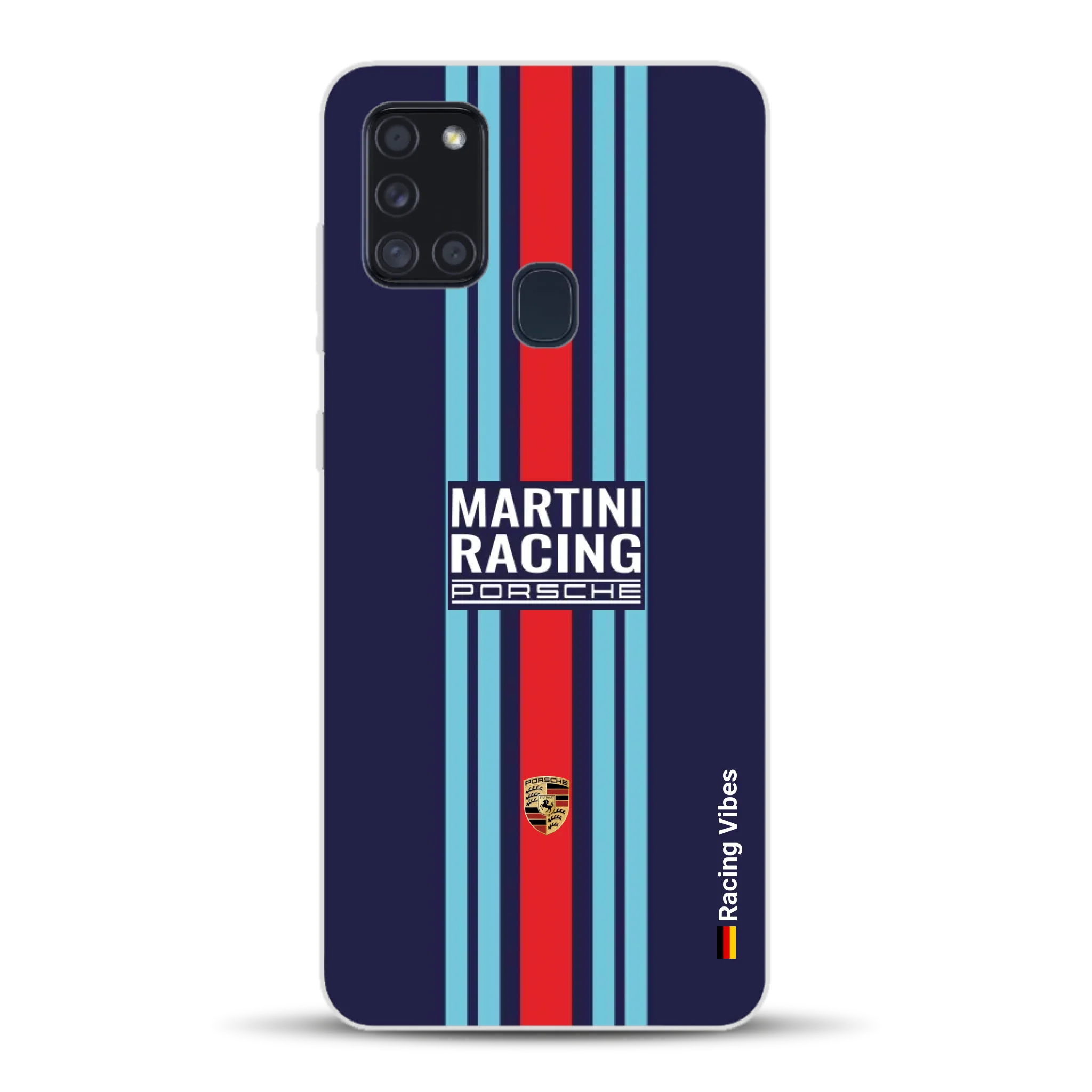 Martini Porsche Livery #2 - Custodia per cellulare personalizzata per Samsung