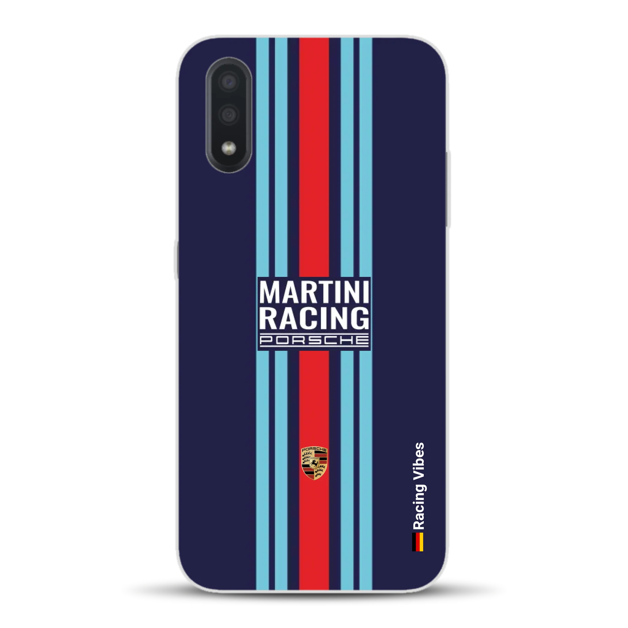 Martini Porsche Livery #2 - Custodia per cellulare personalizzata per Samsung