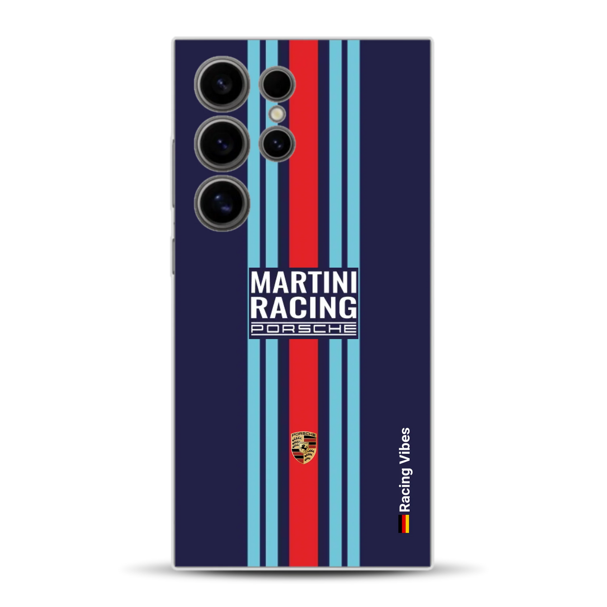 Martini Porsche Livery #2 - Custodia per cellulare personalizzata per Samsung