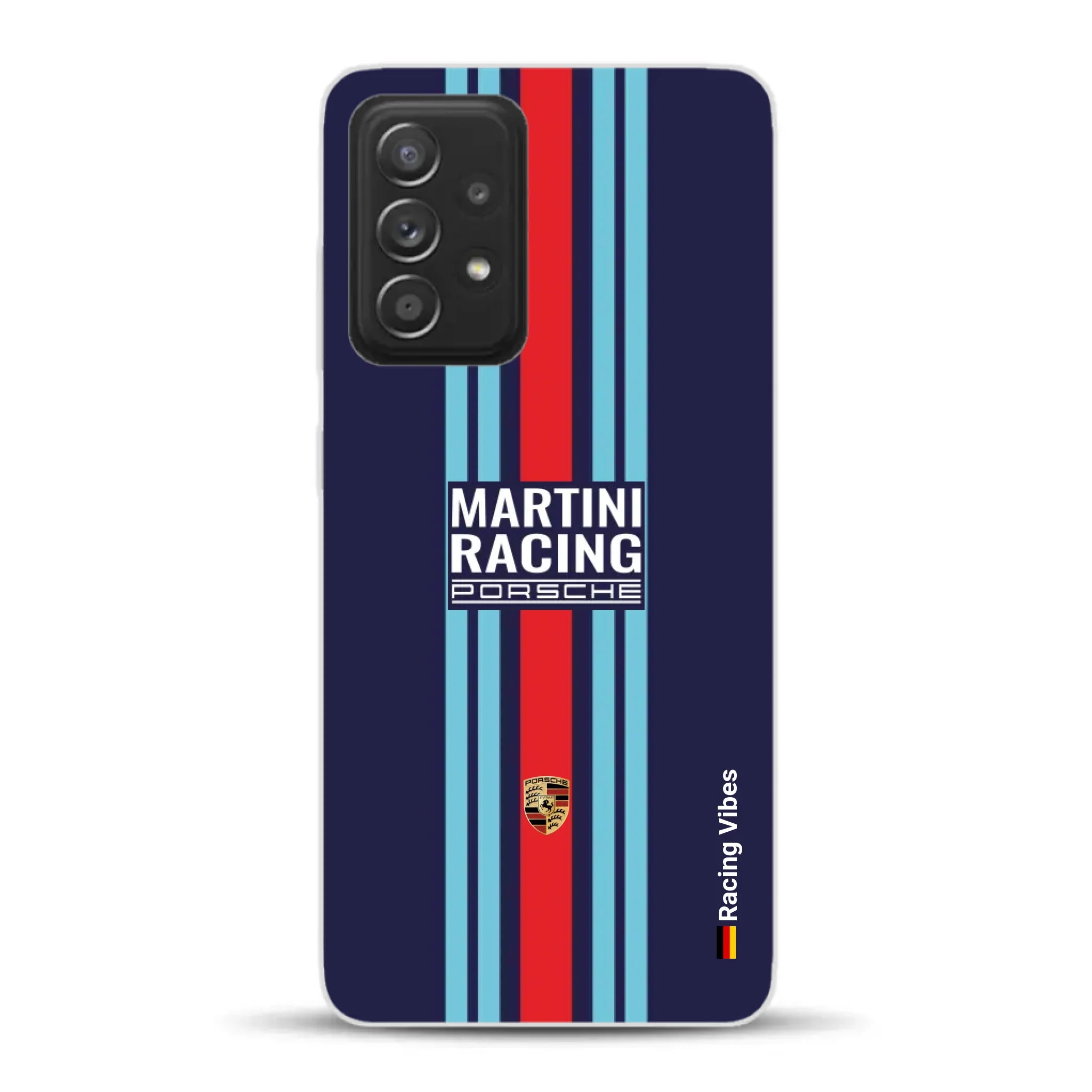 Martini Porsche Livery #2 - Custodia per cellulare personalizzata per Samsung