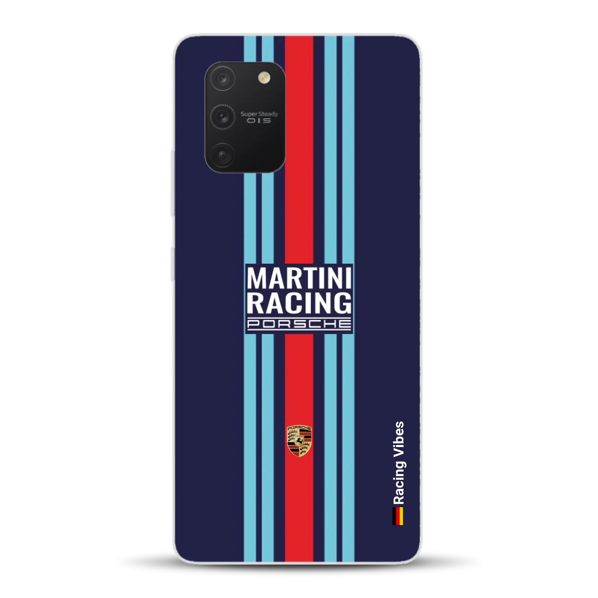 Martini Porsche Livery #2 - Custodia per cellulare personalizzata per Samsung
