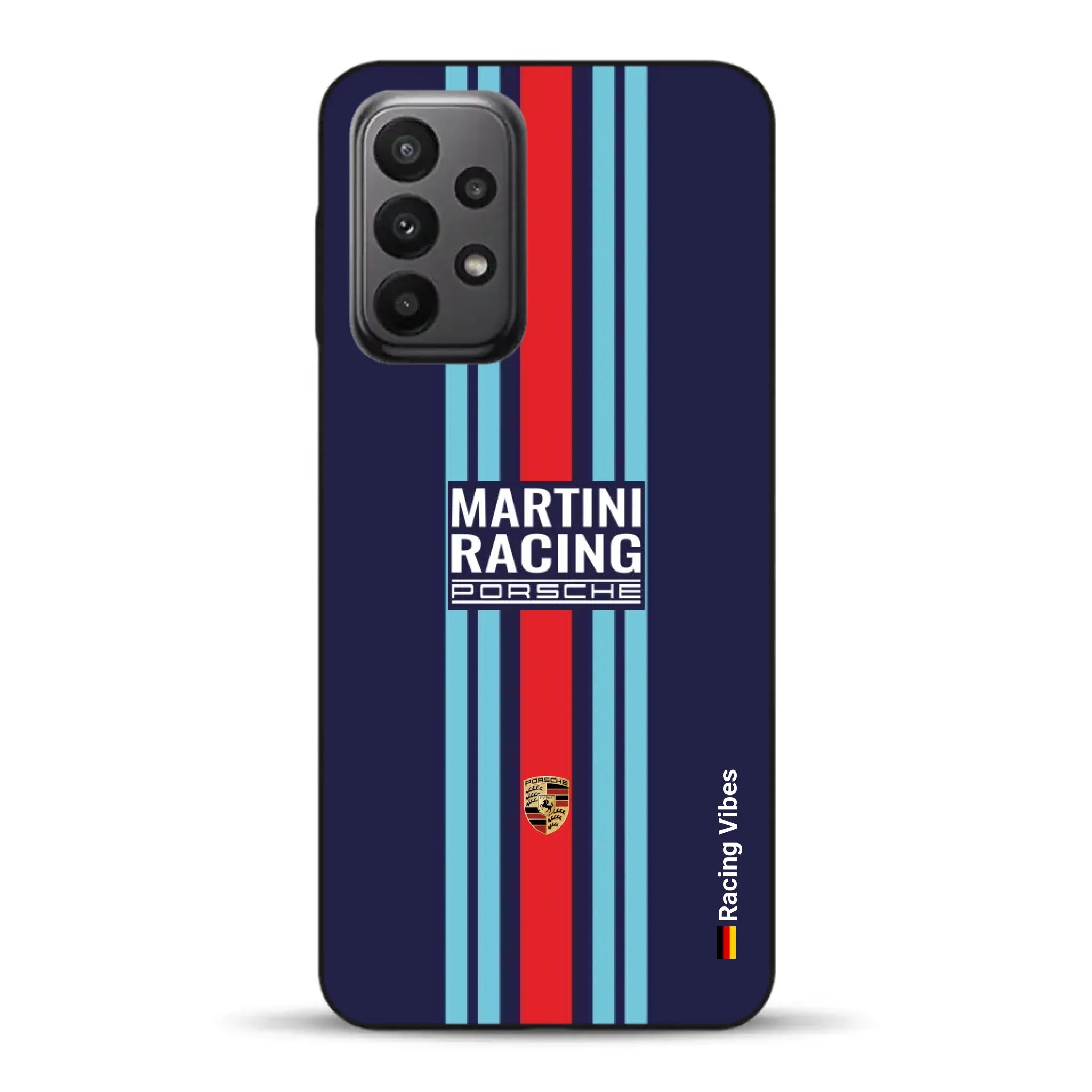 Martini Porsche Livery #2 - Custodia per cellulare personalizzata per Samsung