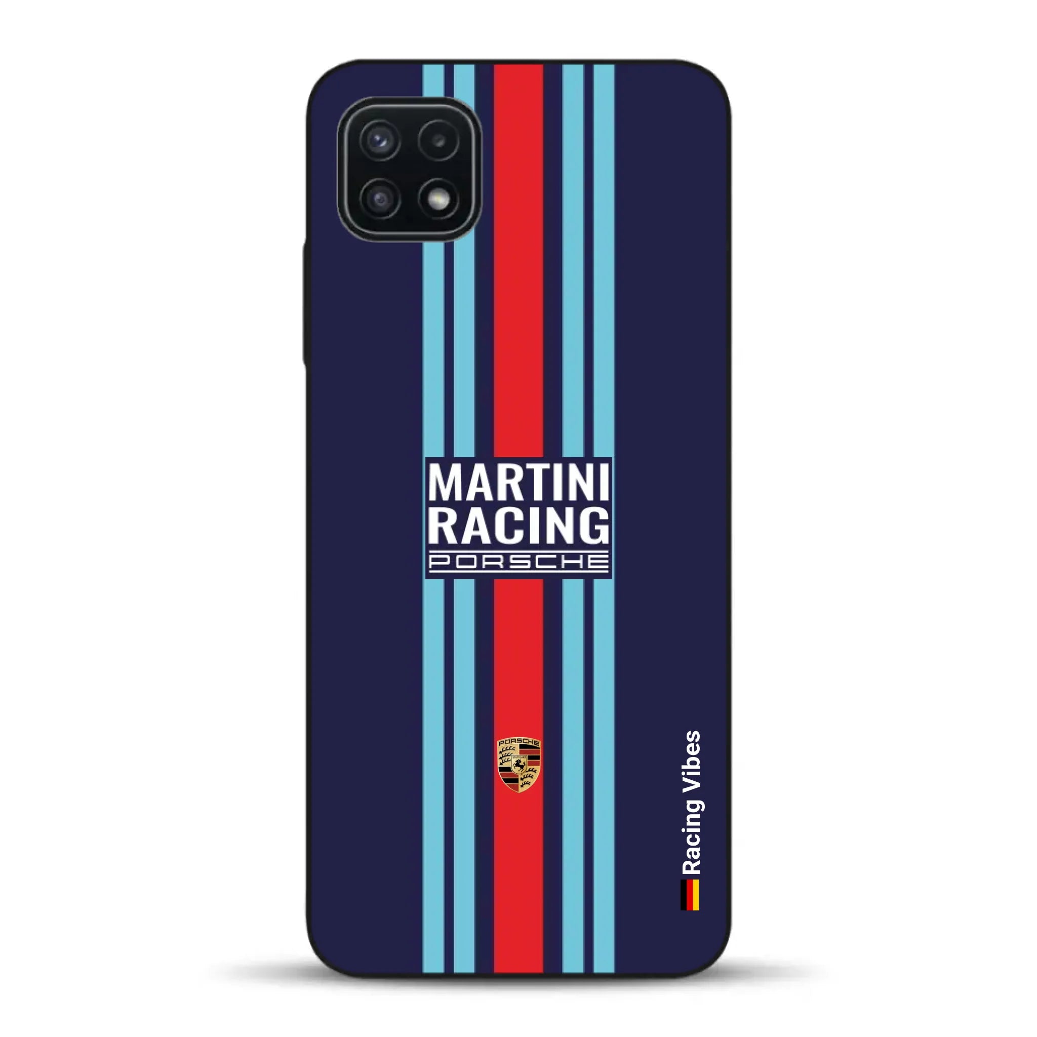 Martini Porsche Livery #2 - Custodia per cellulare personalizzata per Samsung