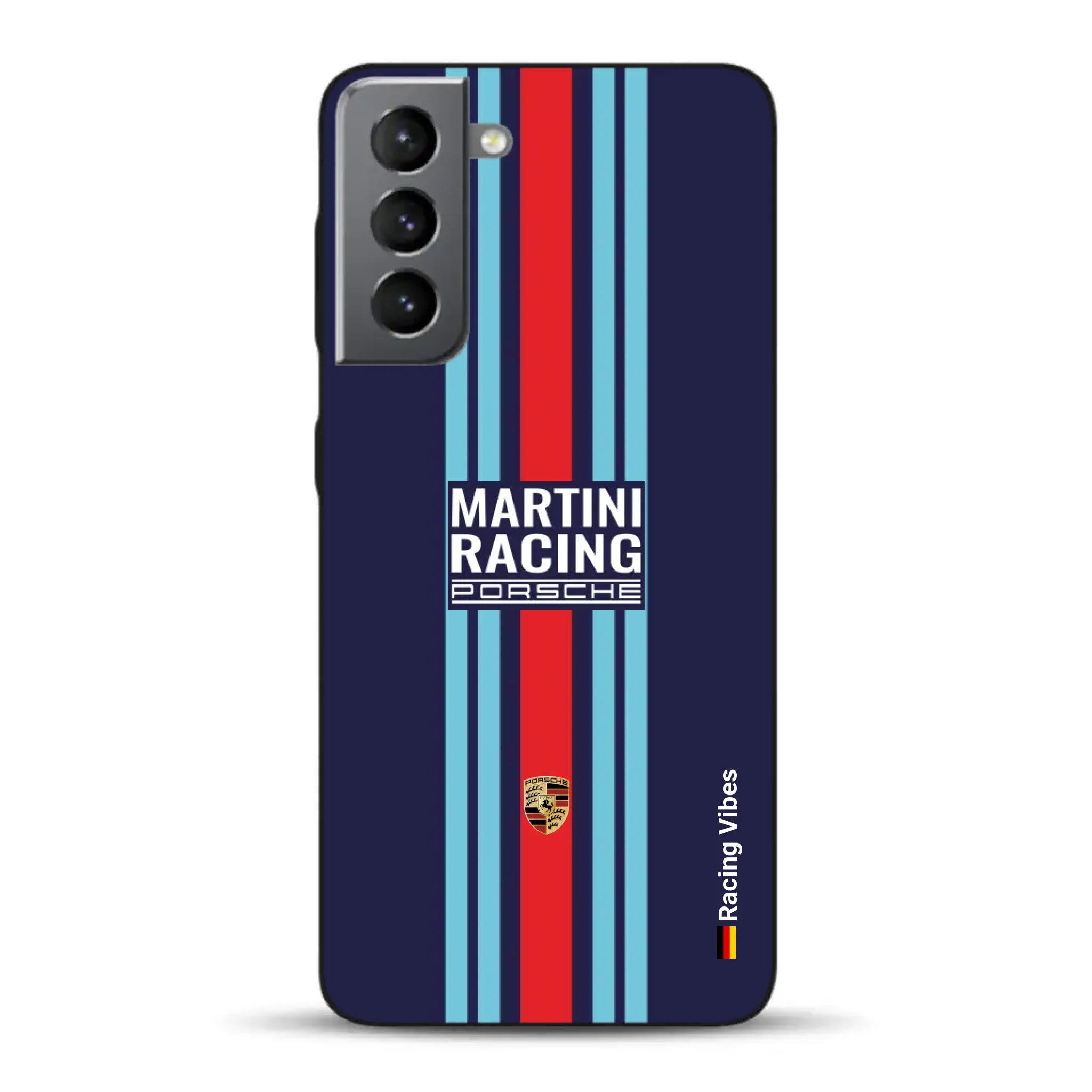 Martini Porsche Livery #2 - Custodia per cellulare personalizzata per Samsung