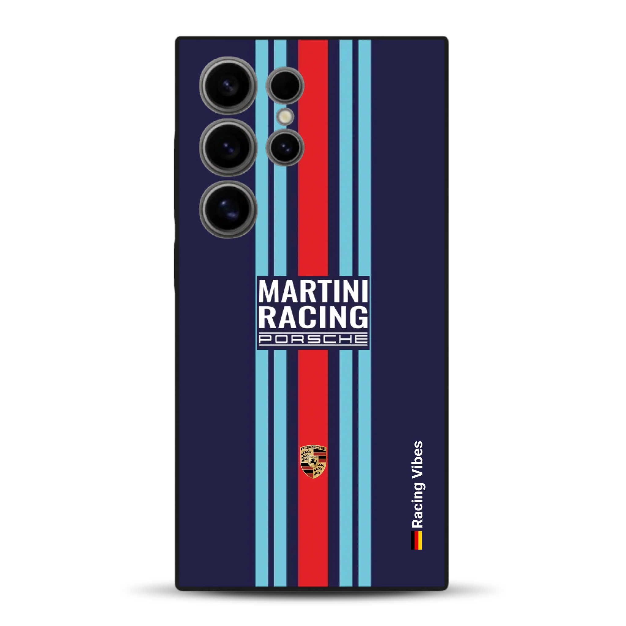 Martini Porsche Livery #2 - Custodia per cellulare personalizzata per Samsung