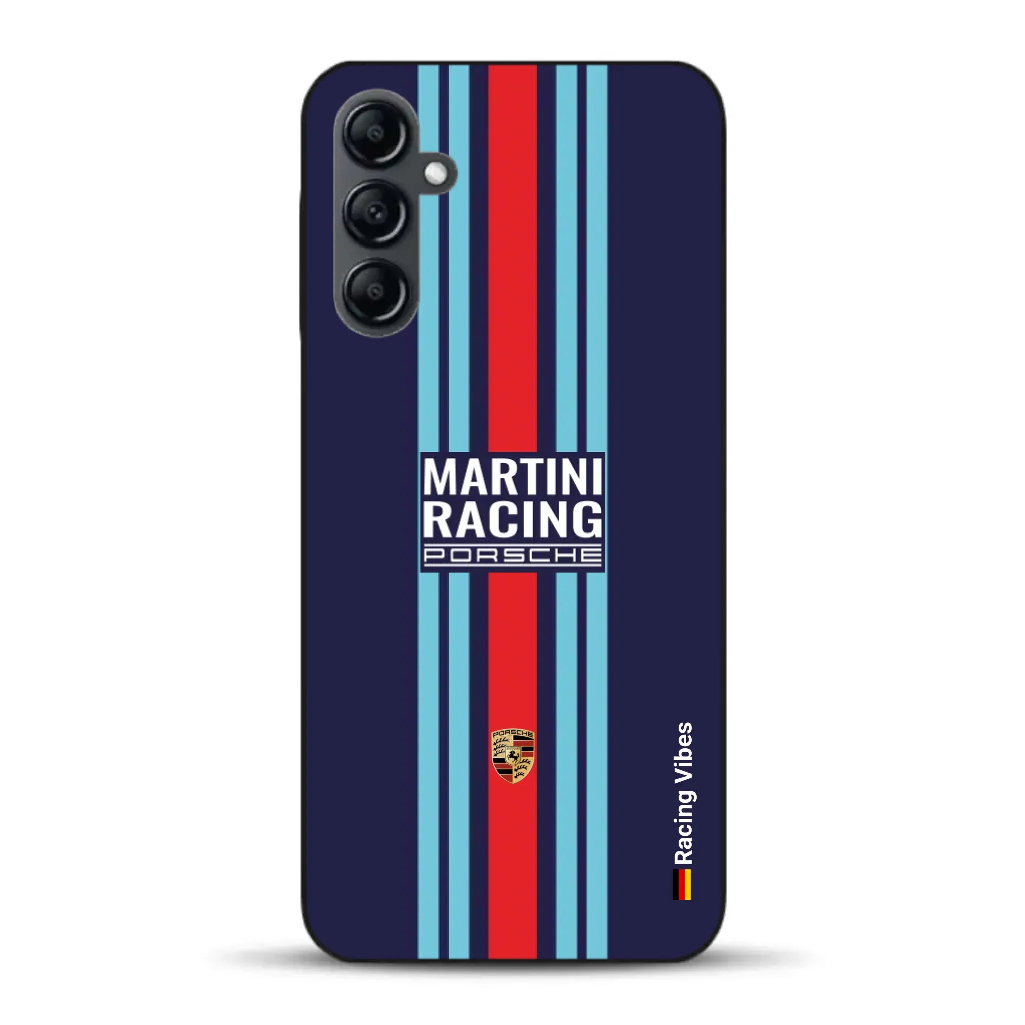 Martini Porsche Livery #2 - Custodia per cellulare personalizzata per Samsung