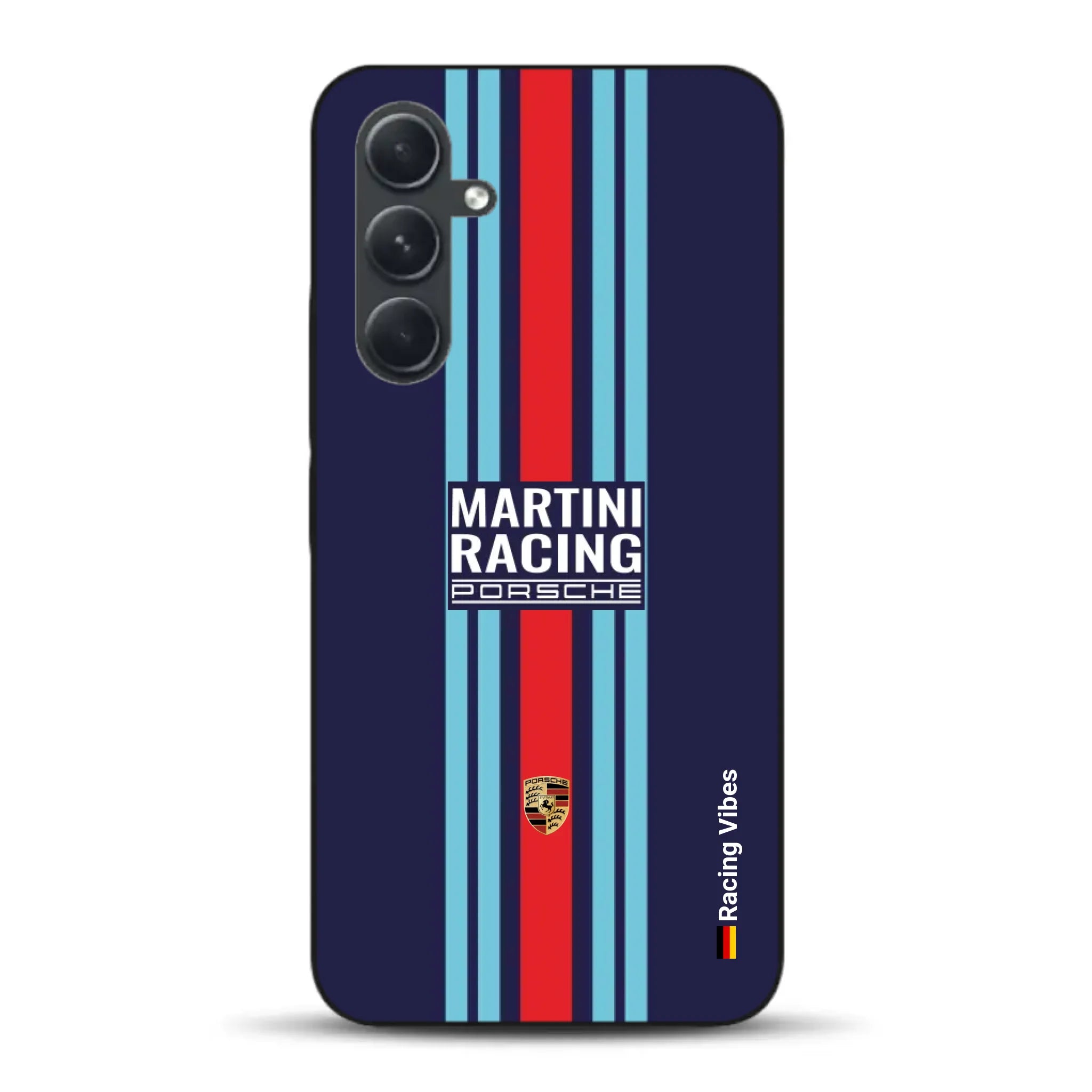 Martini Porsche Livery #2 - Custodia per cellulare personalizzata per Samsung