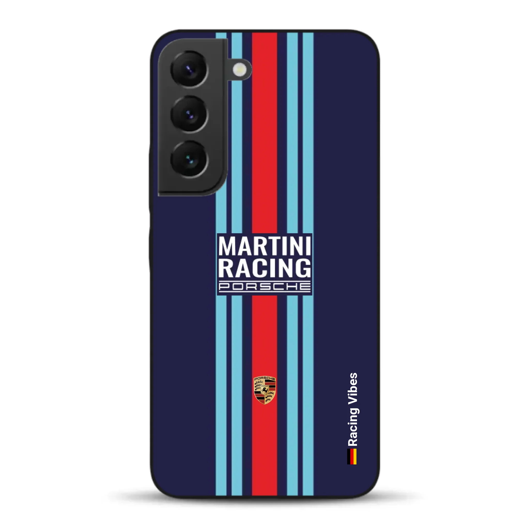 Martini Porsche Livery #2 - Custodia per cellulare personalizzata per Samsung