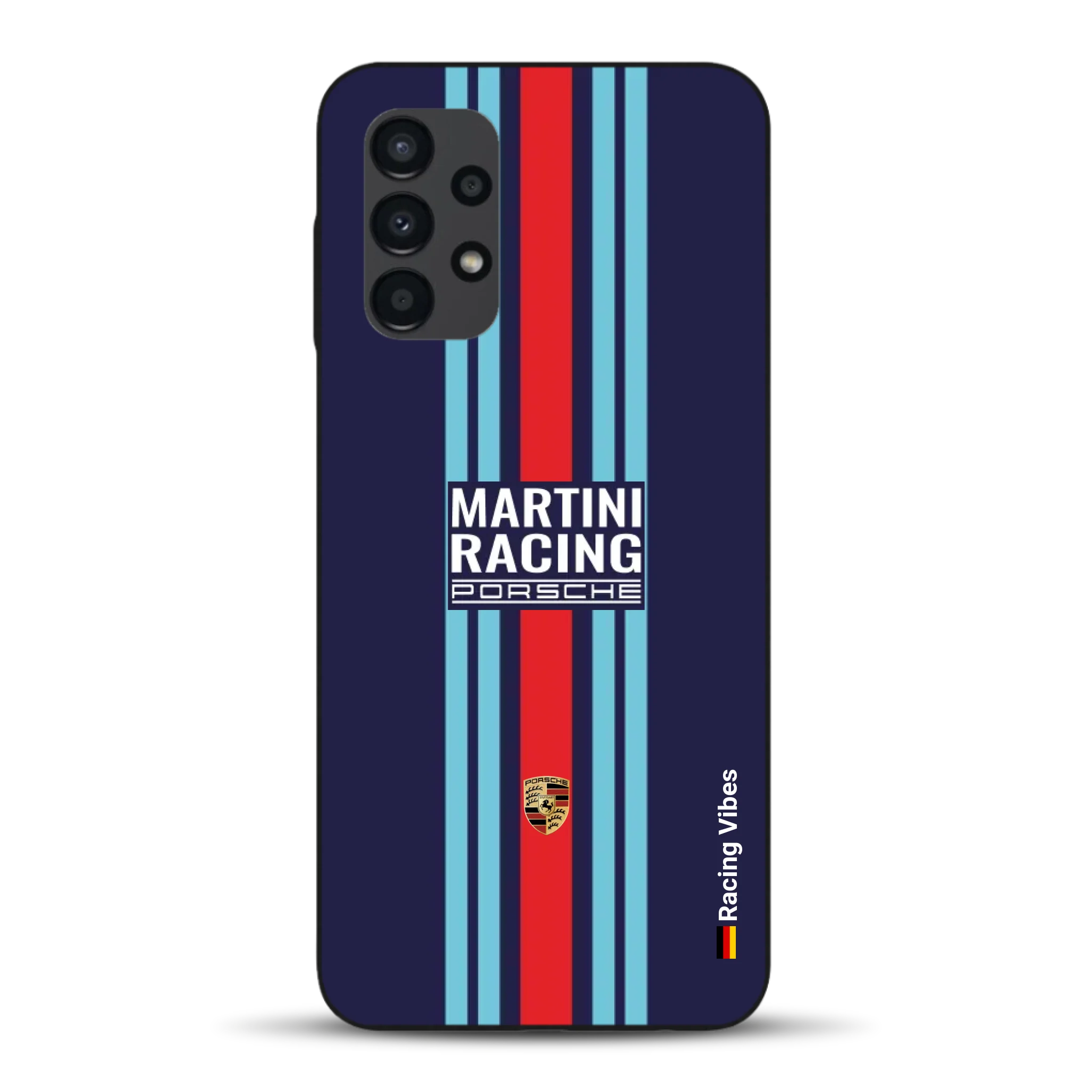 Martini Porsche Livery #2 - Custodia per cellulare personalizzata per Samsung
