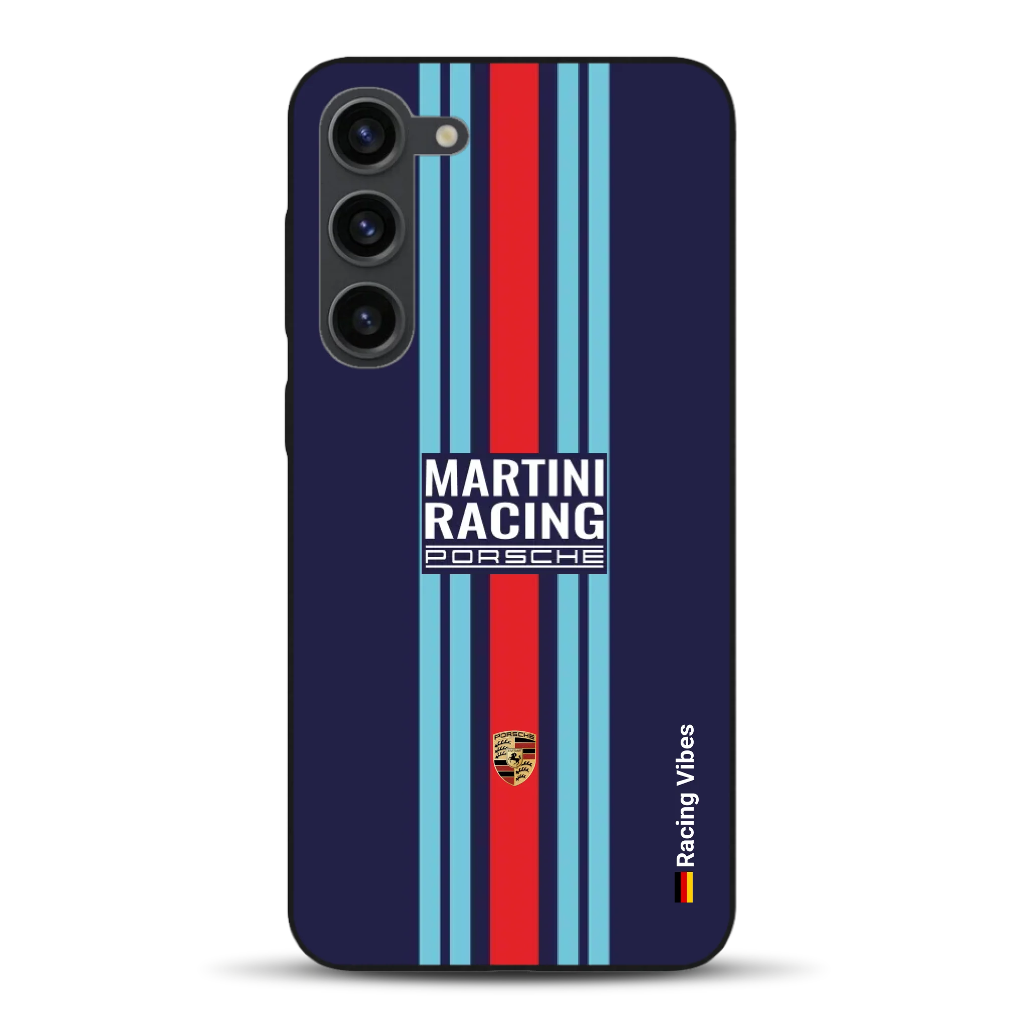 Martini Porsche Livery #2 - Custodia per cellulare personalizzata per Samsung