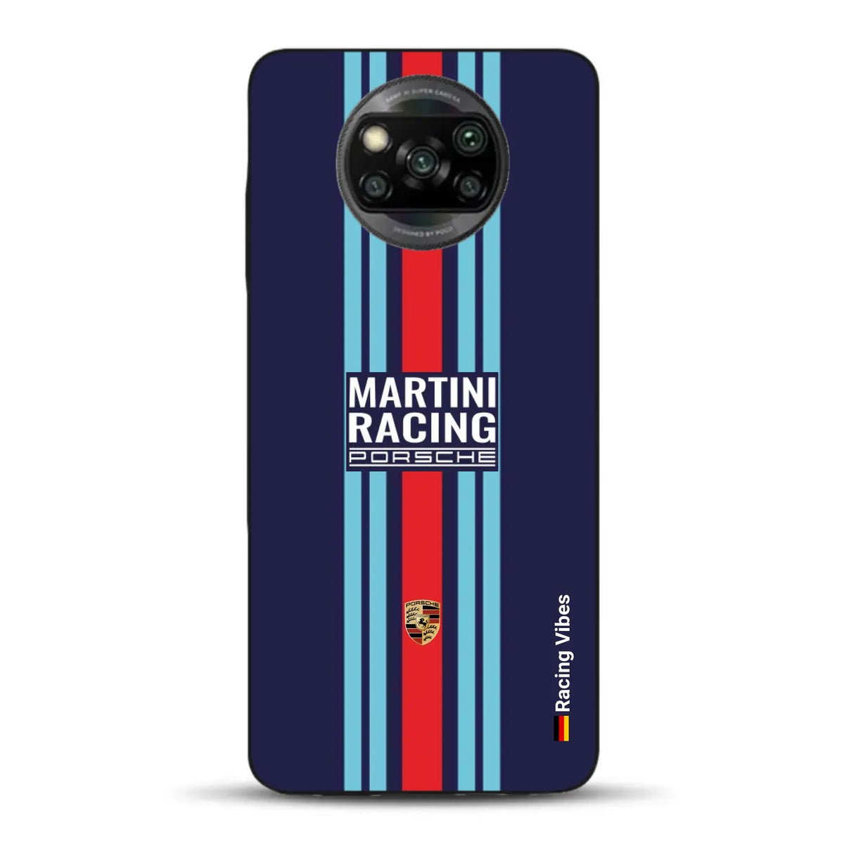 Martini Porsche Livery #2 - Individuelle Handyhülle für Xiaomi