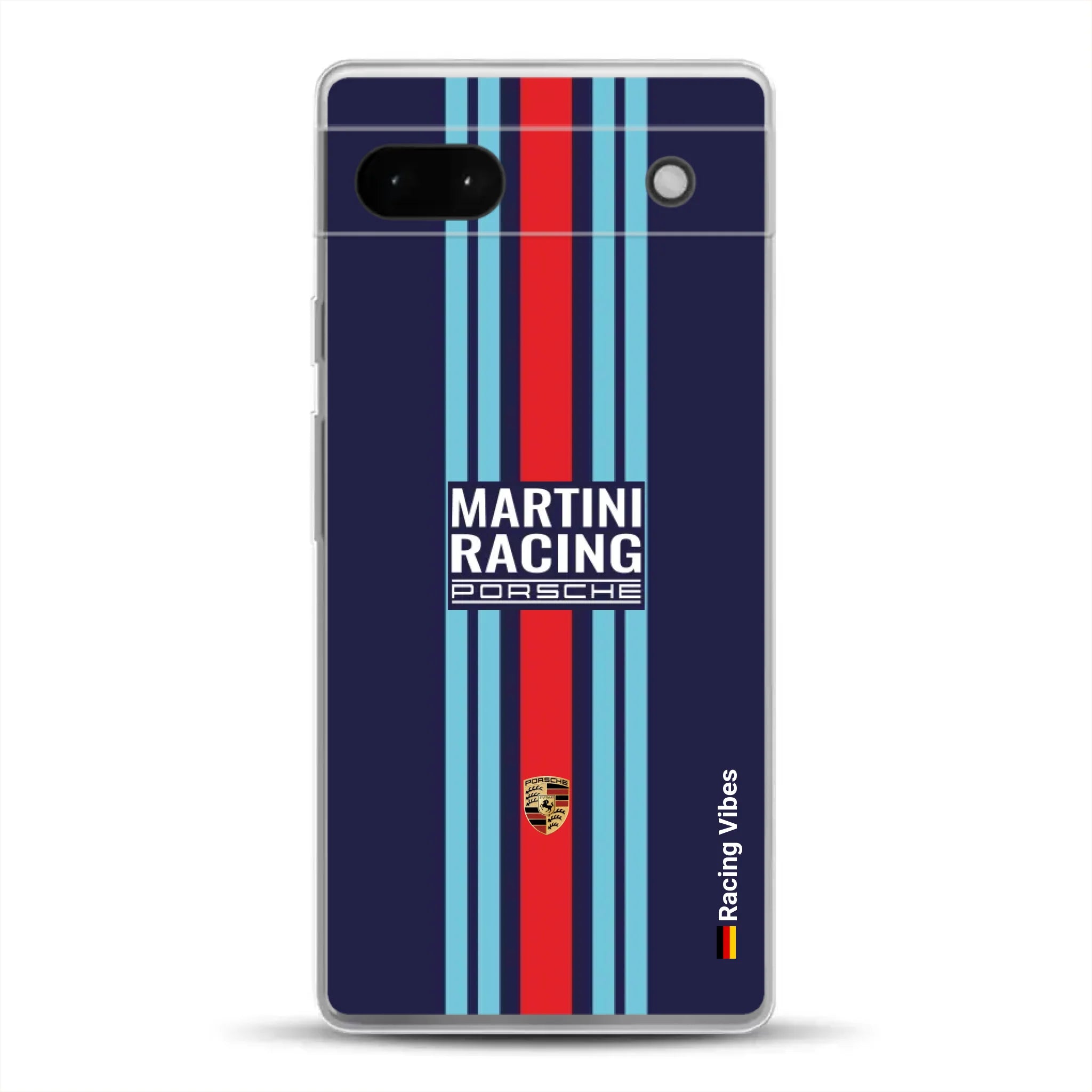Martini Porsche Livery #2 - Custodia per cellulare personalizzata per Google