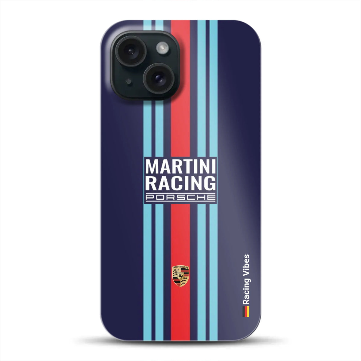 Martini Porsche Livery #2 - Individuelle Premium Hülle für iPhone