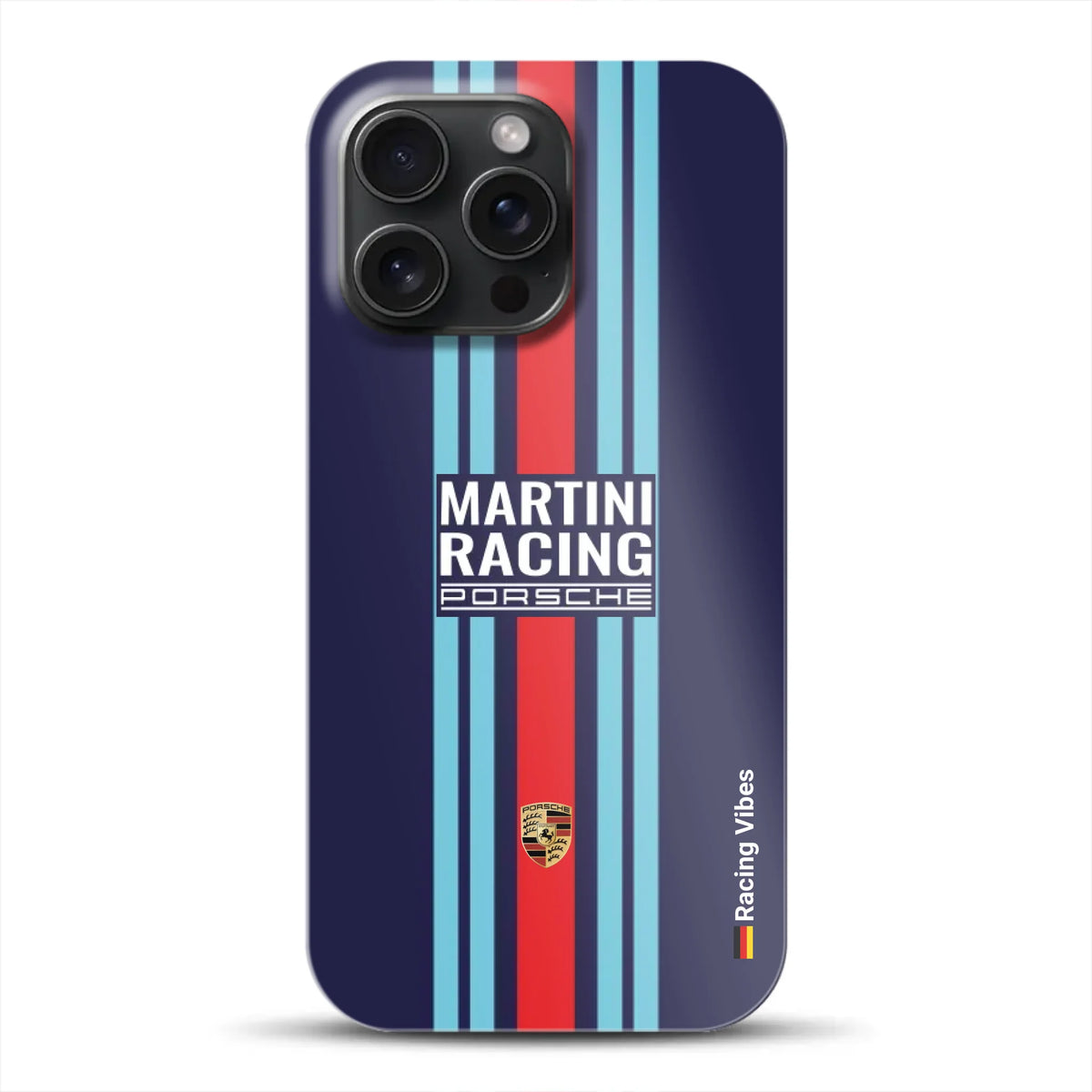 Martini Porsche Livery #2 - Individuelle Premium Hülle für iPhone