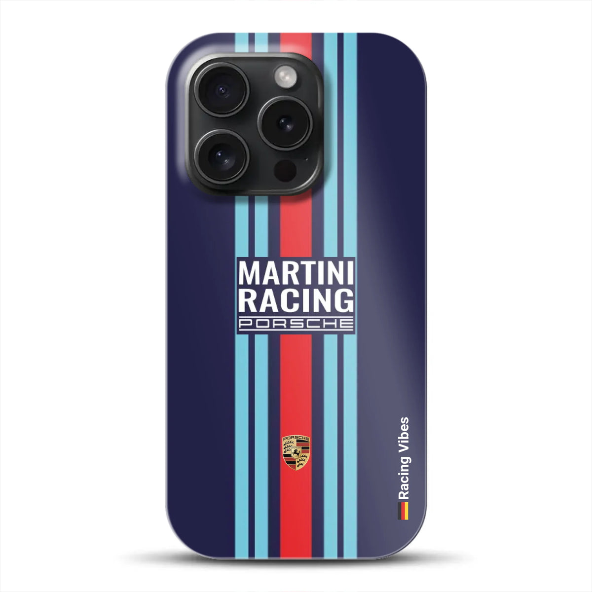 Martini Porsche Livery #2 - Individuelle Premium Hülle für iPhone