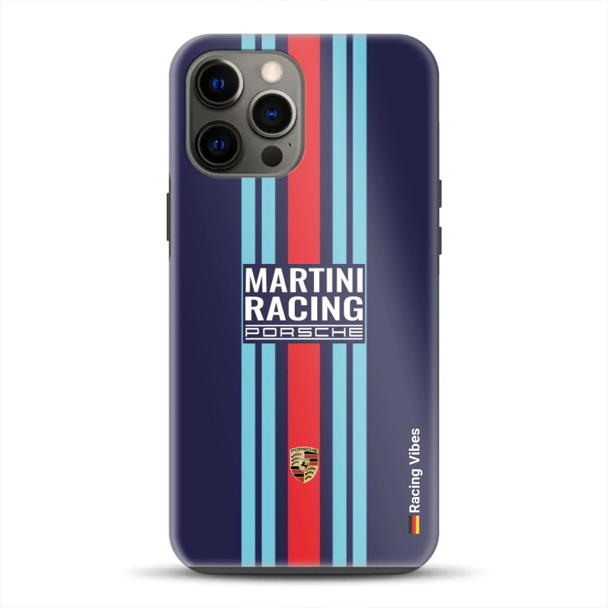 Martini Porsche Livery #2 - Individuelle Premium Hülle für iPhone