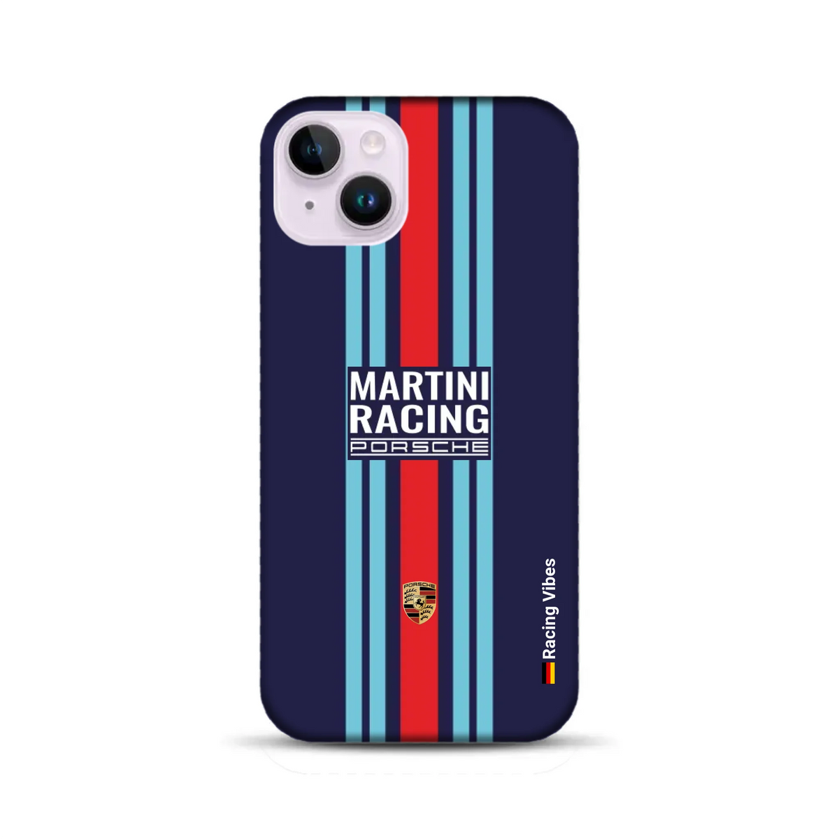 Martini Porsche Livery #2 - Individuelle Premium Hülle für iPhone