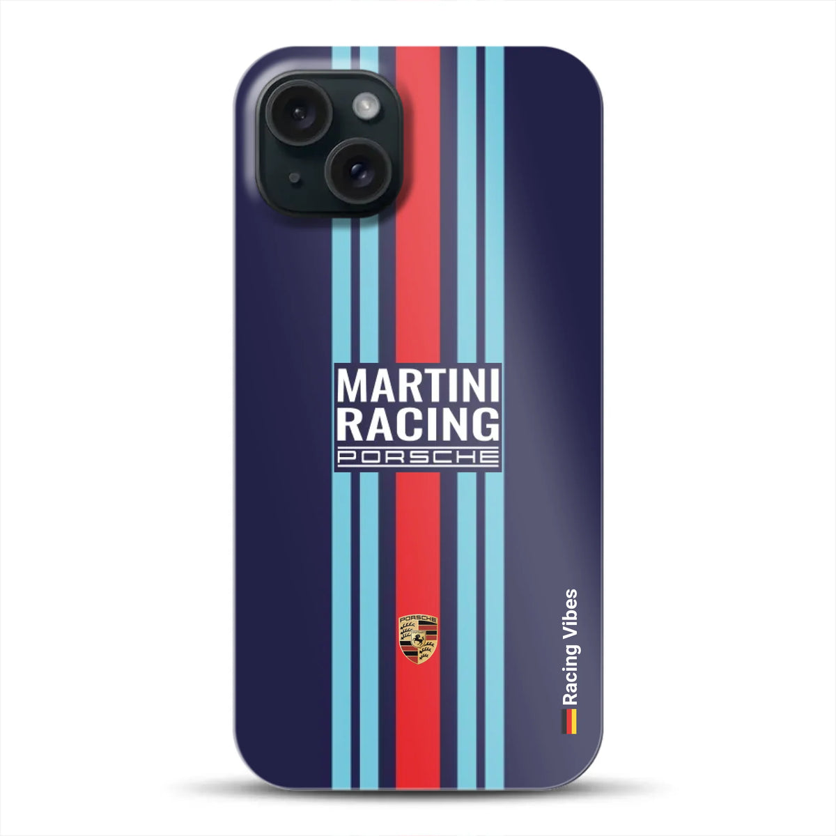 Martini Porsche Livery #2 - Individuelle Premium Hülle für iPhone