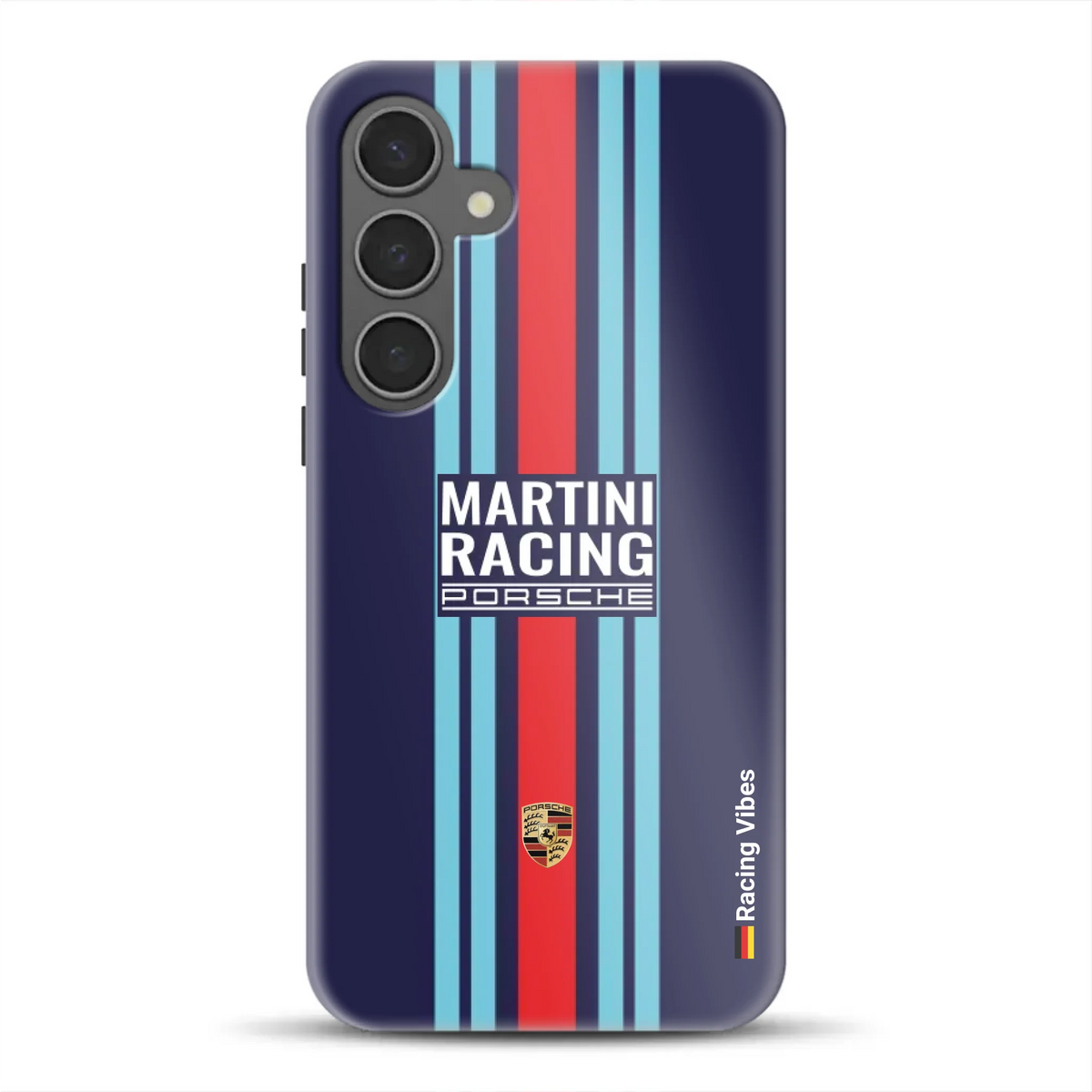 Martini Porsche Livery #2 - Individuelle Premium Hülle für Samsung