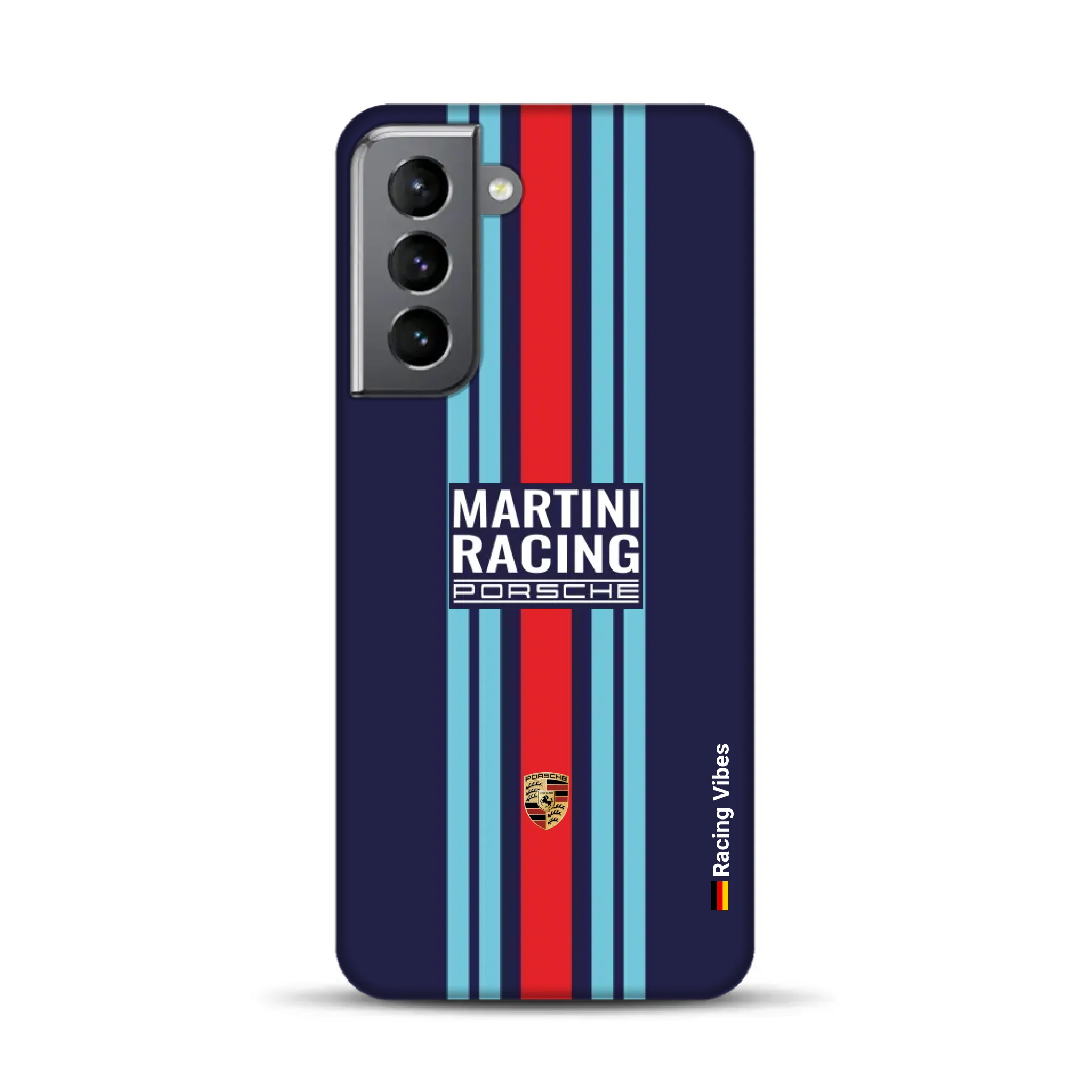 Martini Porsche Livery #2 - Individuelle Premium Hülle für Samsung