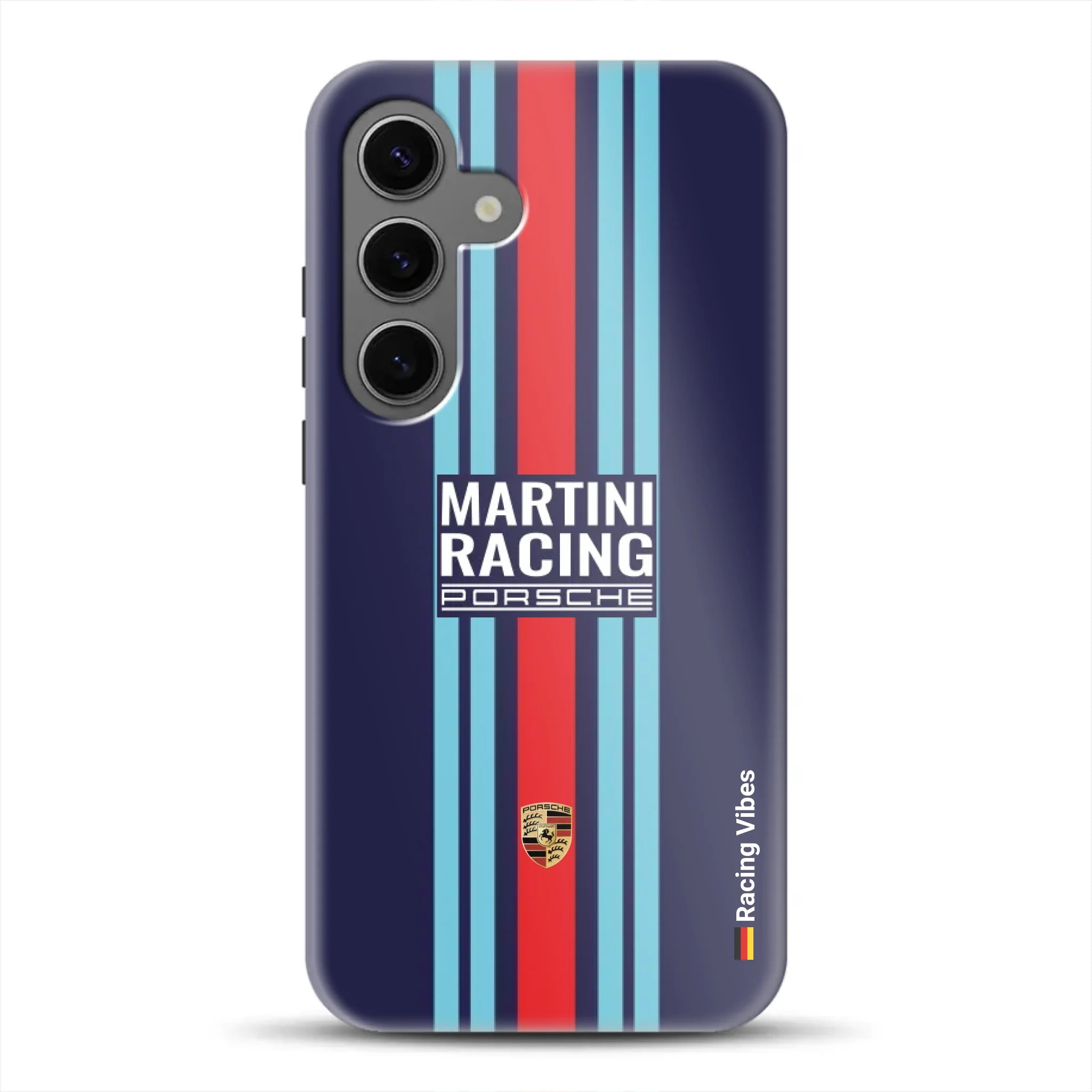 Martini Porsche Livery #2 - Individuelle Premium Hülle für Samsung