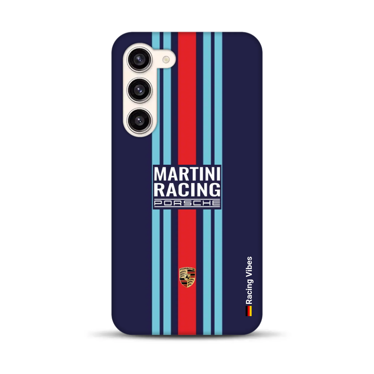 Martini Porsche Livery #2 - Individuelle Premium Hülle für Samsung