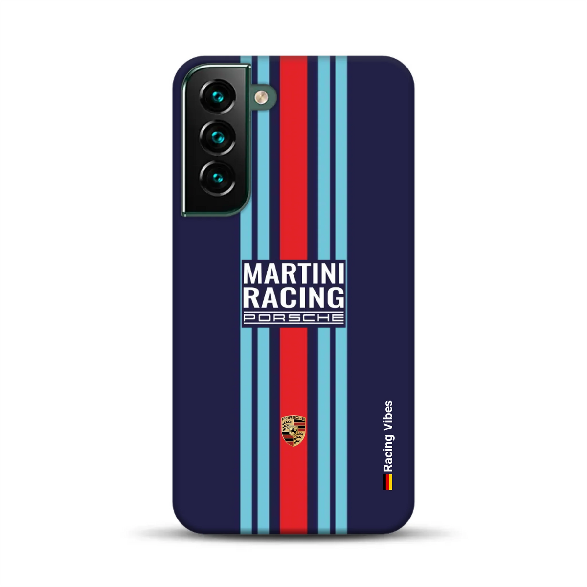 Martini Porsche Livery #2 - Individuelle Premium Hülle für Samsung