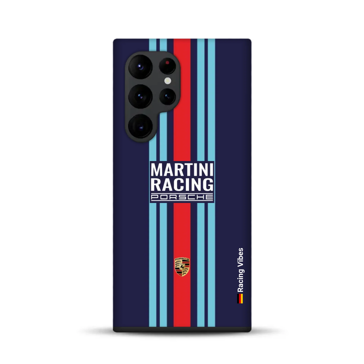 Martini Porsche Livery #2 - Individuelle Premium Hülle für Samsung