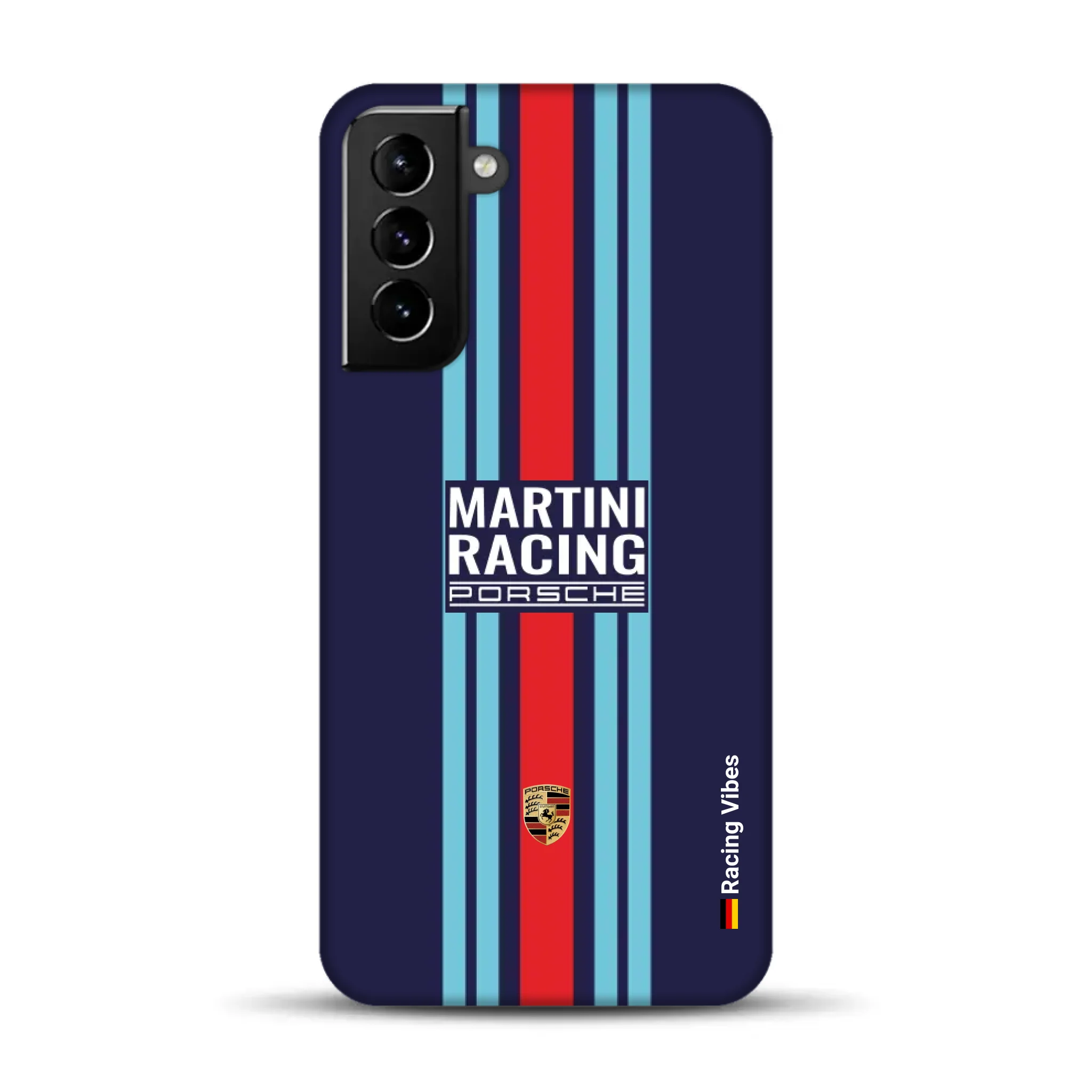 Martini Porsche Livery #2 - Individuelle Premium Hülle für Samsung