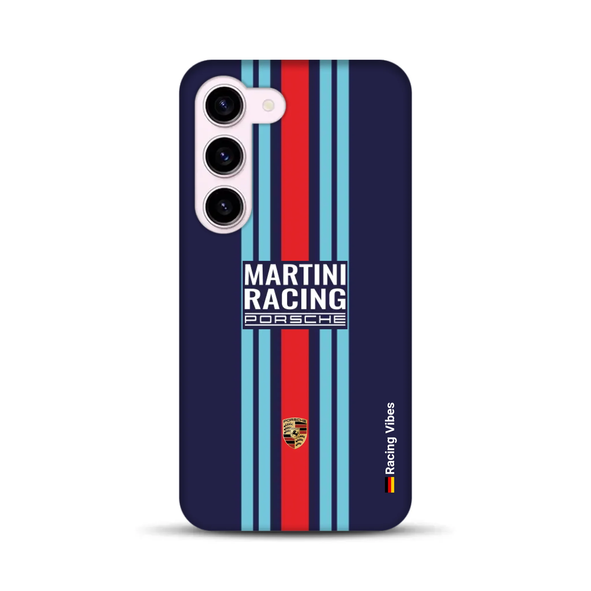 Martini Porsche Livery #2 - Individuelle Premium Hülle für Samsung