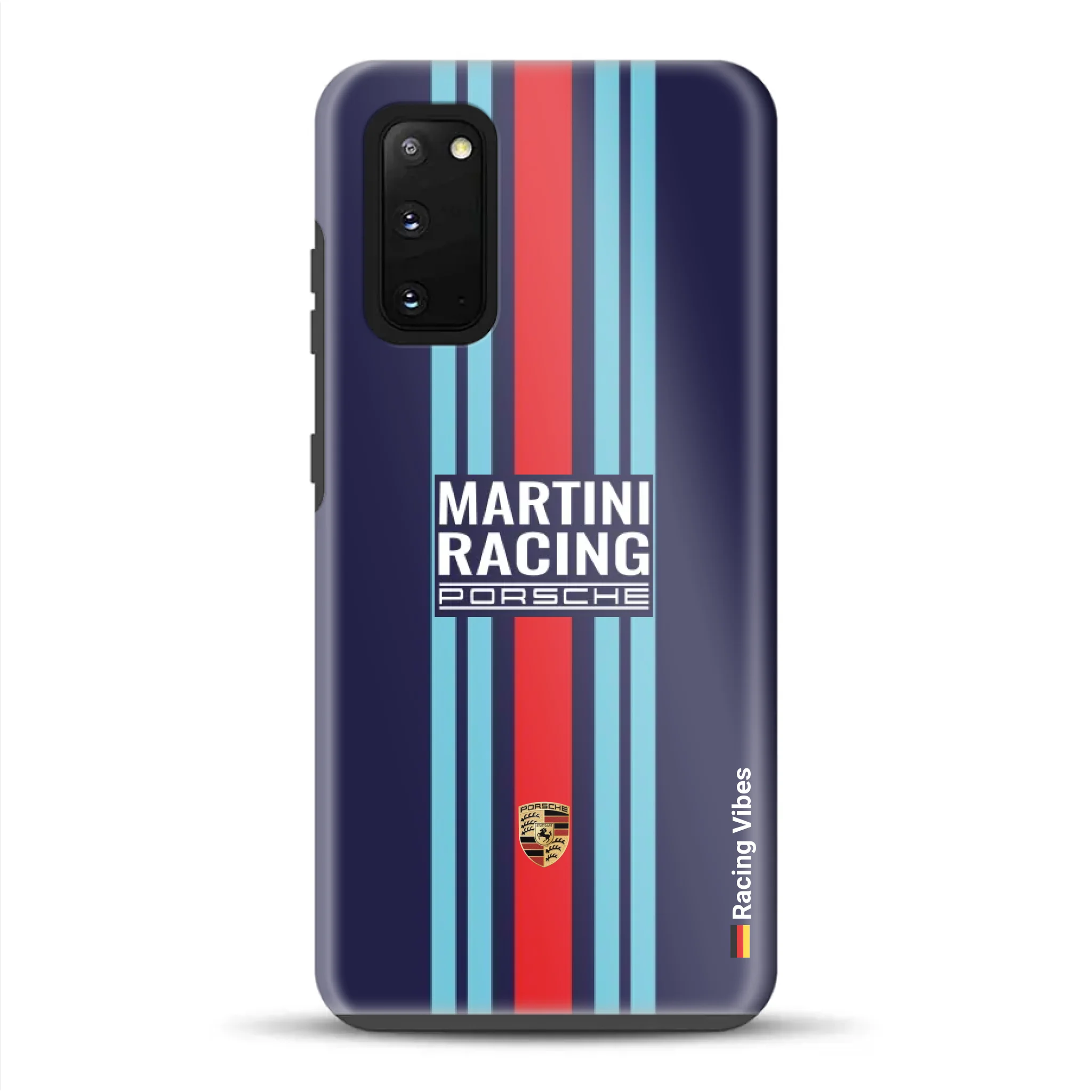 Martini Porsche Livery #2 - Individuelle Premium Hülle für Samsung