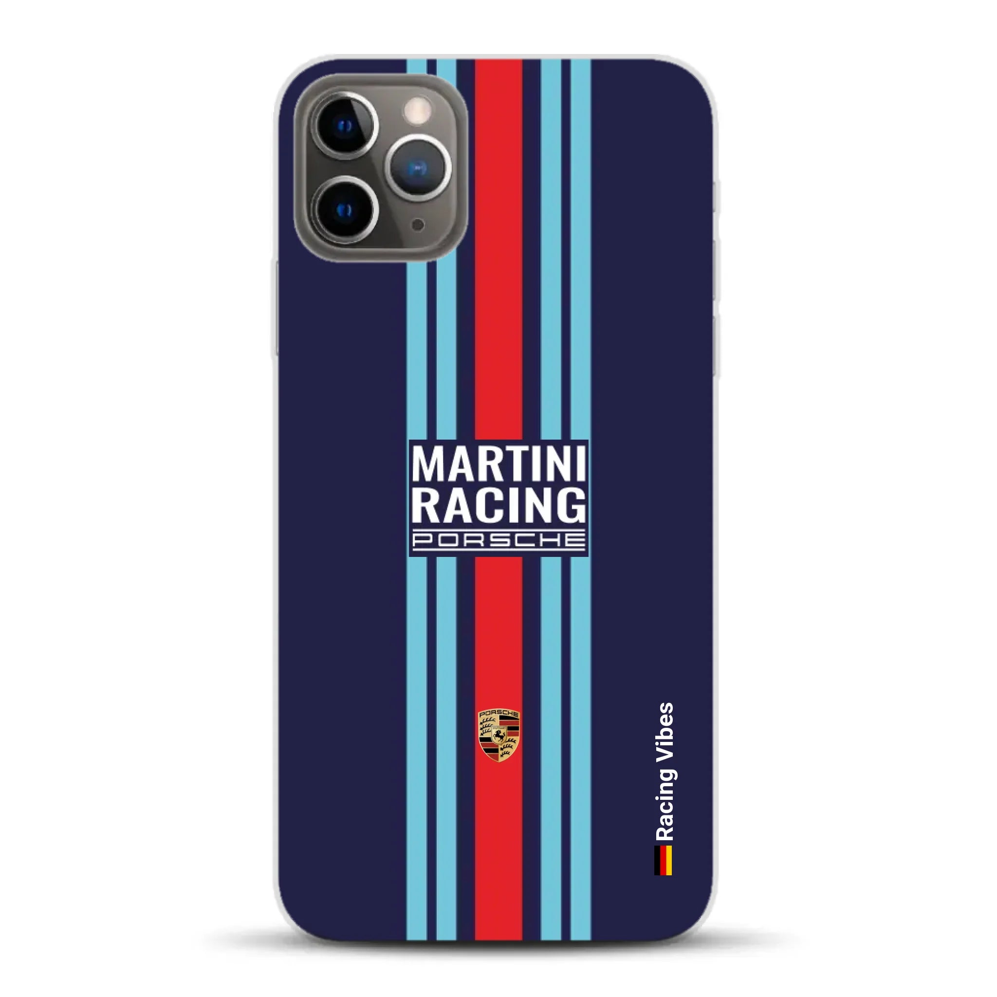 Martini Porsche Livery #2 - Individuelle Handyhülle für iPhone