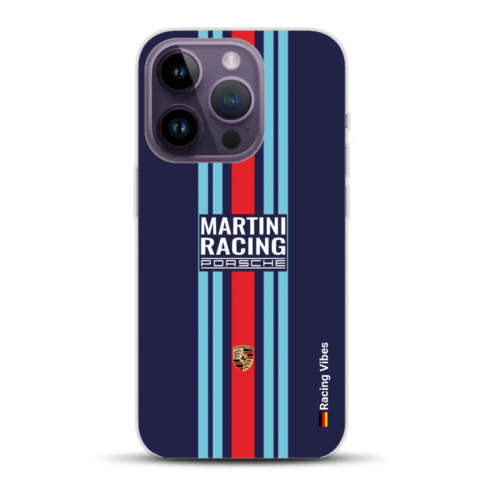 Martini Porsche Livery #2 - Individuelle Handyhülle für iPhone