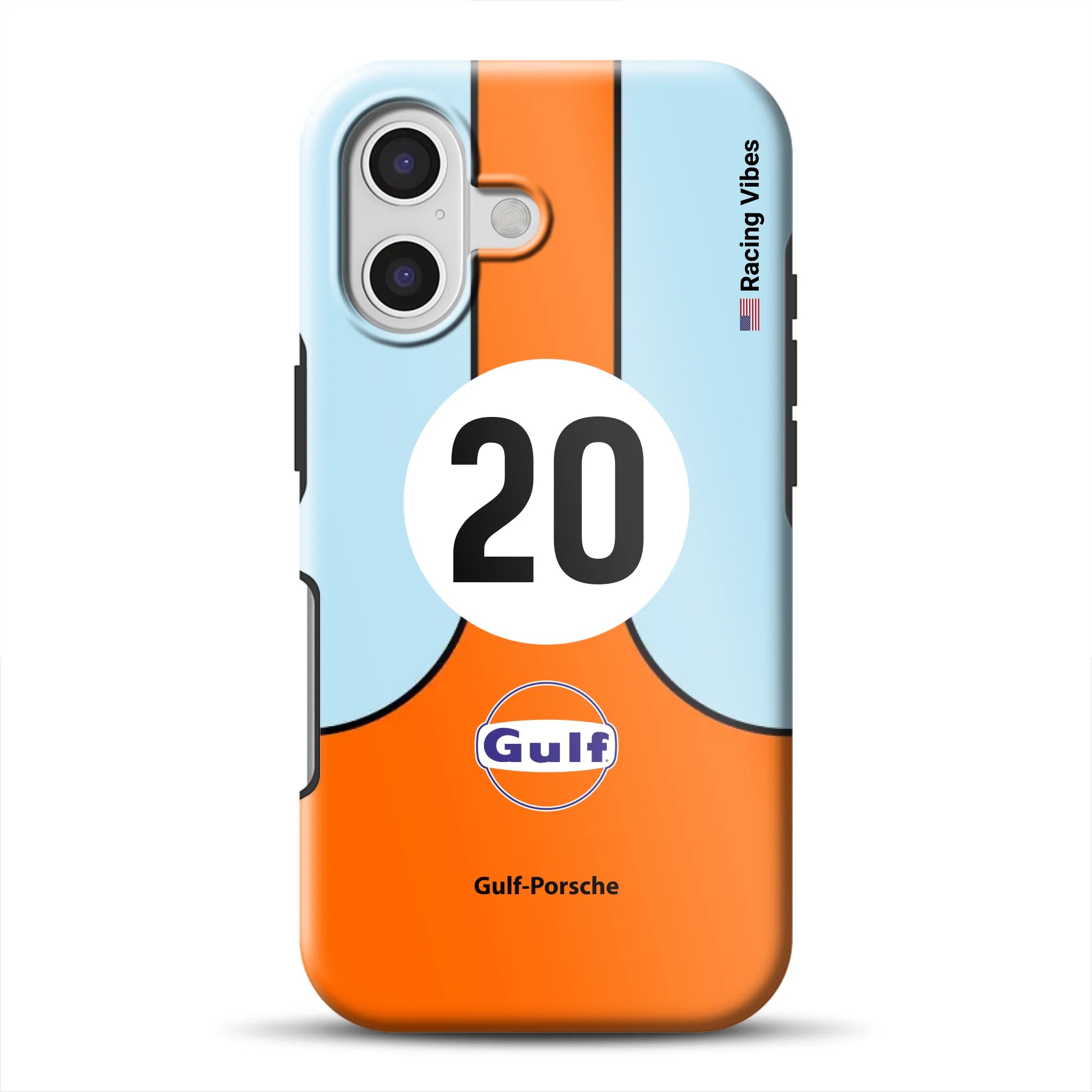 Classic Gulf Racing Phone Case – Custom Motorsport Edition
