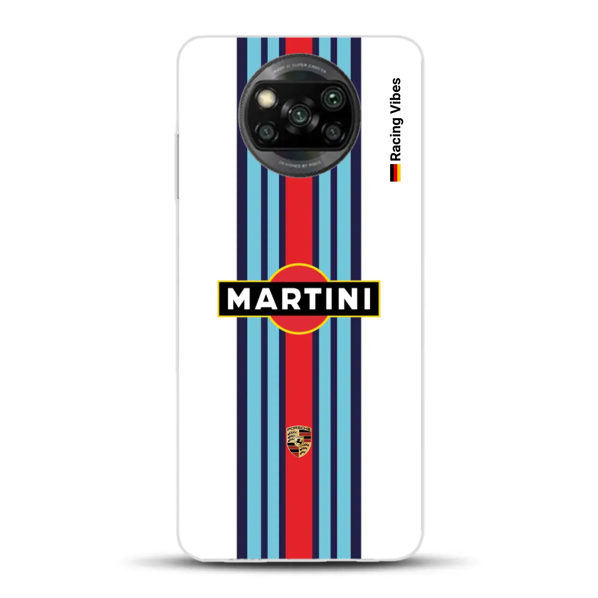 Martini Porsche Livery #1 - Individuelle Handyhülle für Xiaomi
