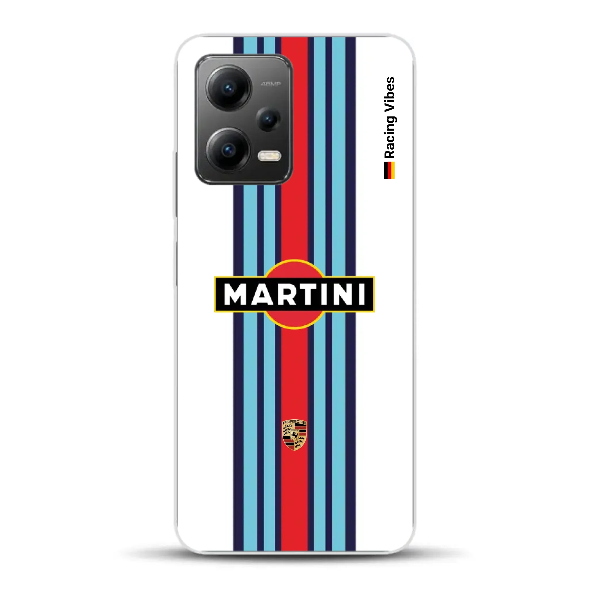 Martini Porsche Livery #1 - Custom phone case for Xiaomi
