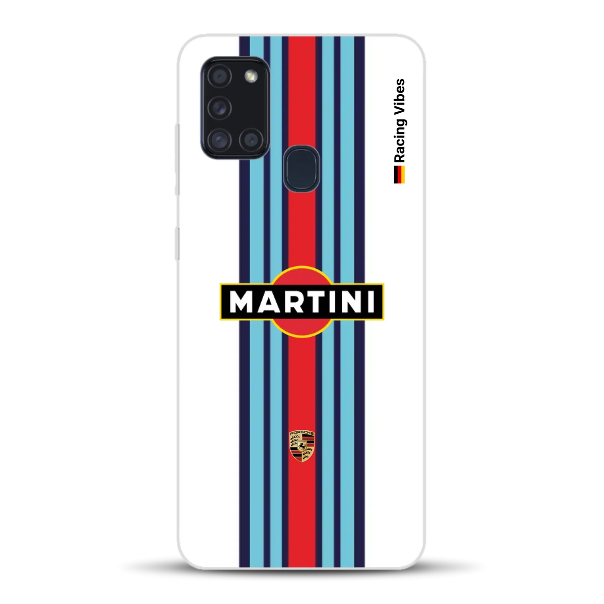 Martini Porsche Livery #1 - Custodia per cellulare personalizzata per Samsung