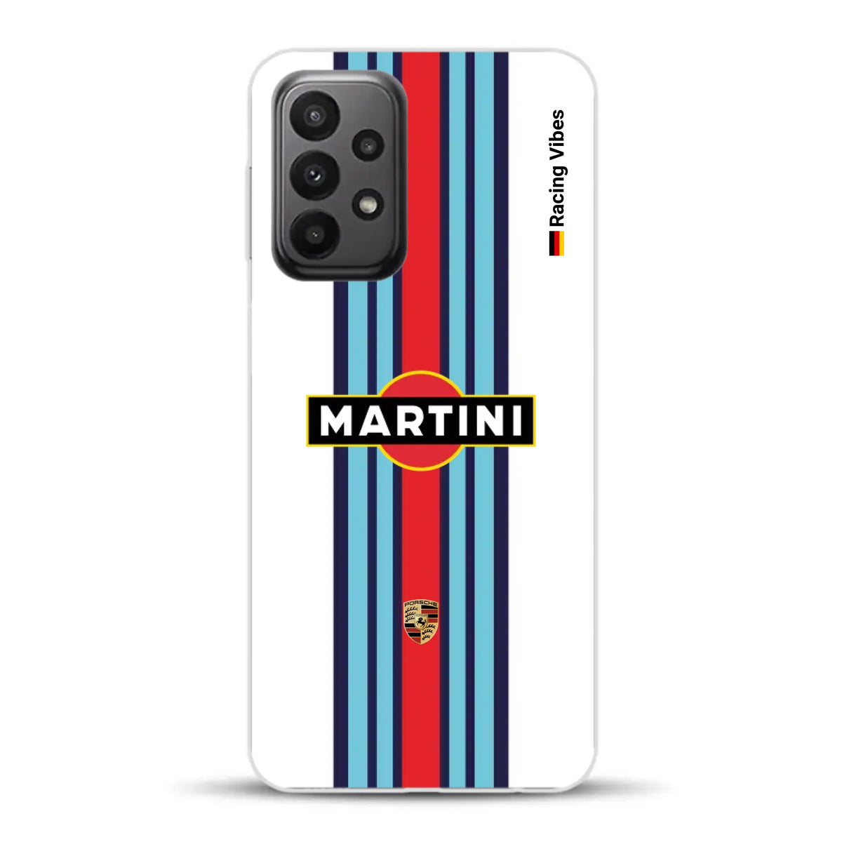 Martini Porsche Livery #1 - Custodia per cellulare personalizzata per Samsung