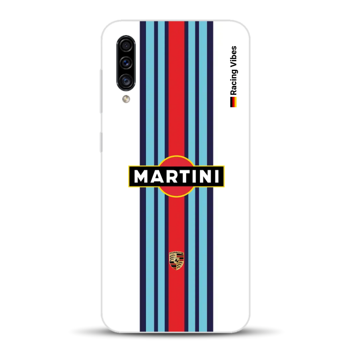 Martini Porsche Livery #1 - Custodia per cellulare personalizzata per Samsung