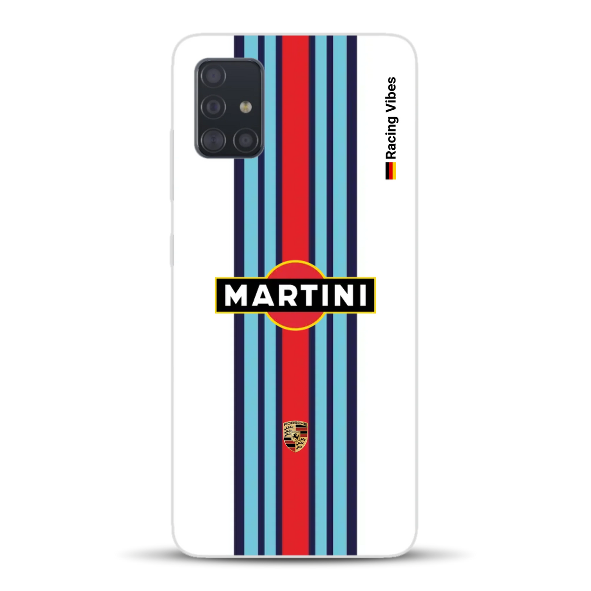 Martini Porsche Livery #1 - Custodia per cellulare personalizzata per Samsung