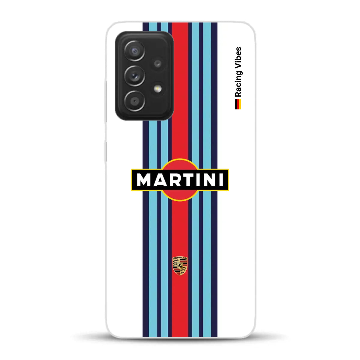 Martini Porsche Livery #1 - Custodia per cellulare personalizzata per Samsung