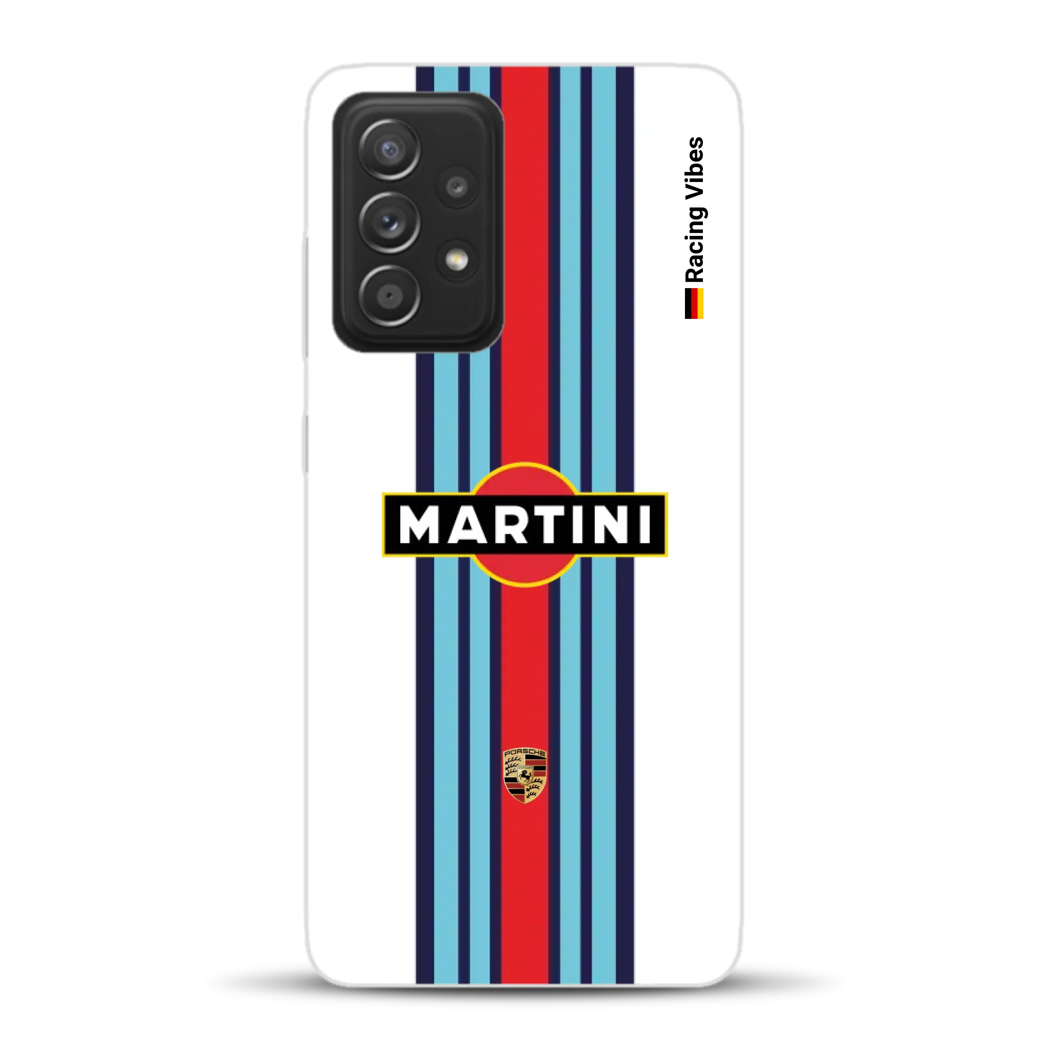 Martini Porsche Livery #1 - Custodia per cellulare personalizzata per Samsung