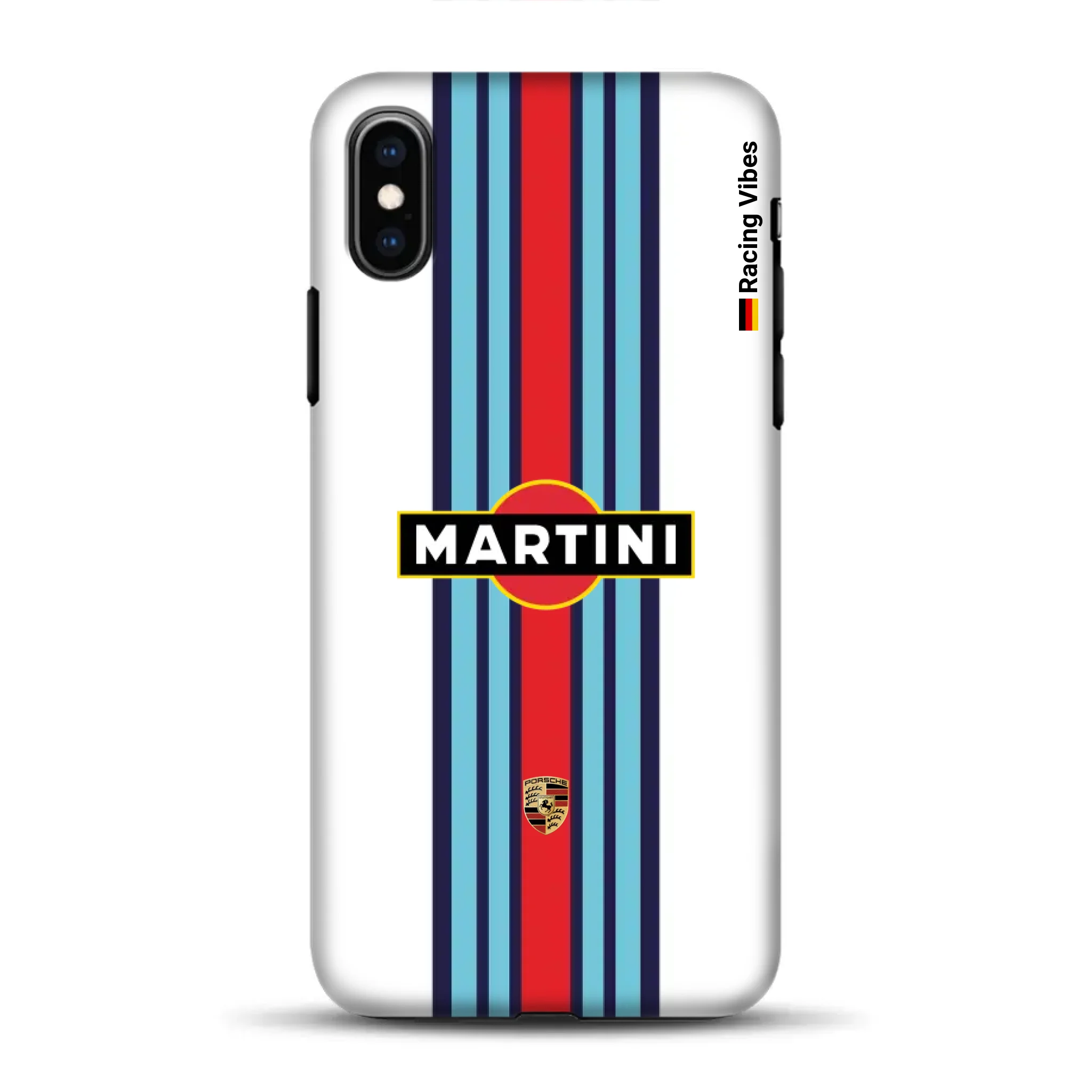 Martini Porsche Livery #1 – Custom Premium Case for iPhone