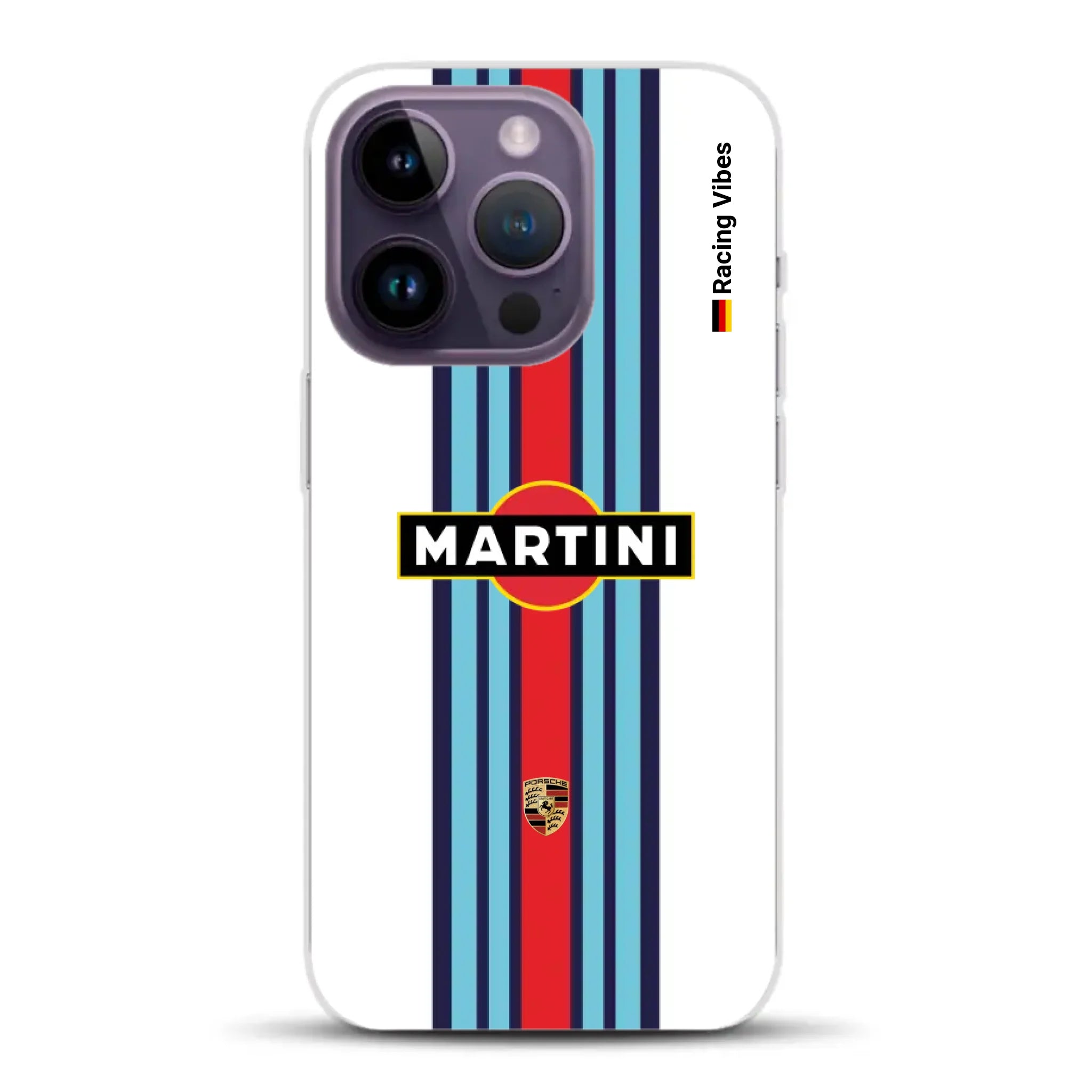 Martini Porsche Livery #1 - Individuelle Handyhülle für iPhone